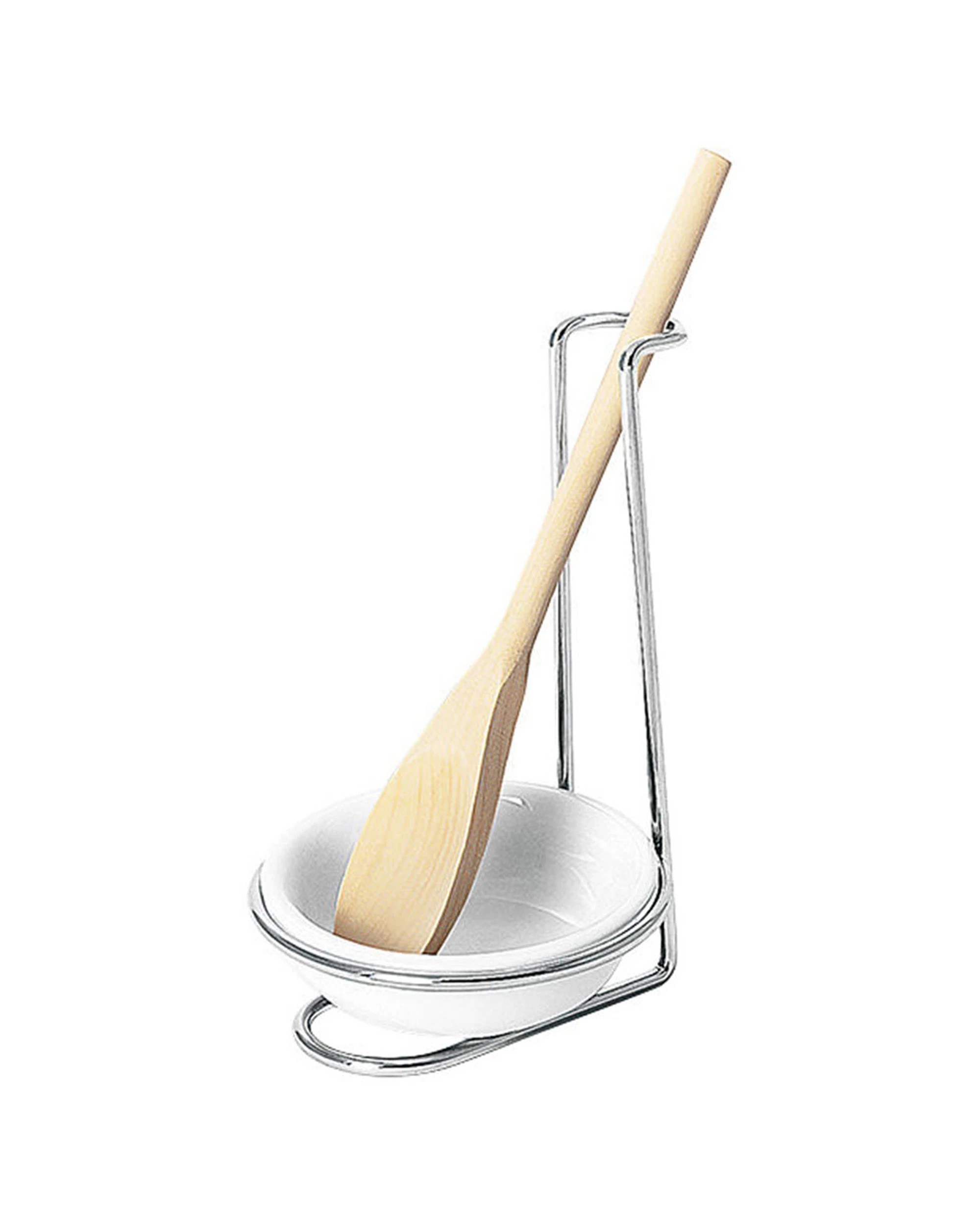 3 Avanti Spoon Rest Set With Wooden Spoon And Ceramic Bowl Dishwasher Safe
 - Multi, 3 of 3