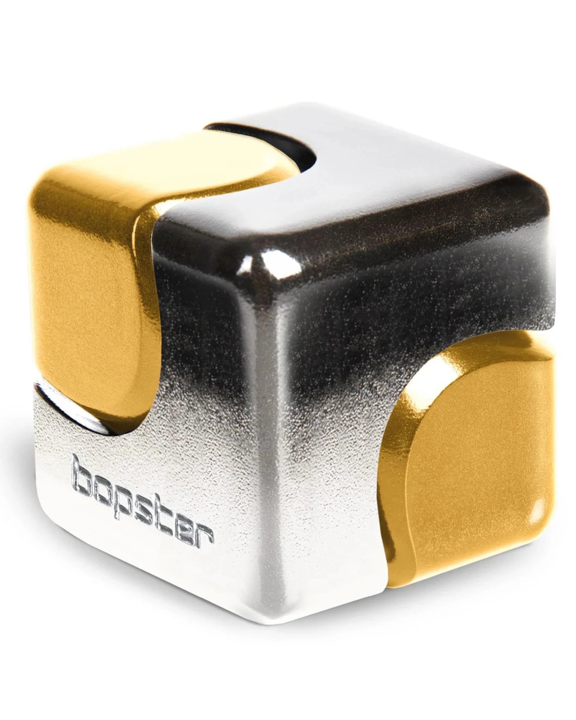 2 Bopster Fidget Cube Spinner - Silver and Gold - Multi, 2 of 5