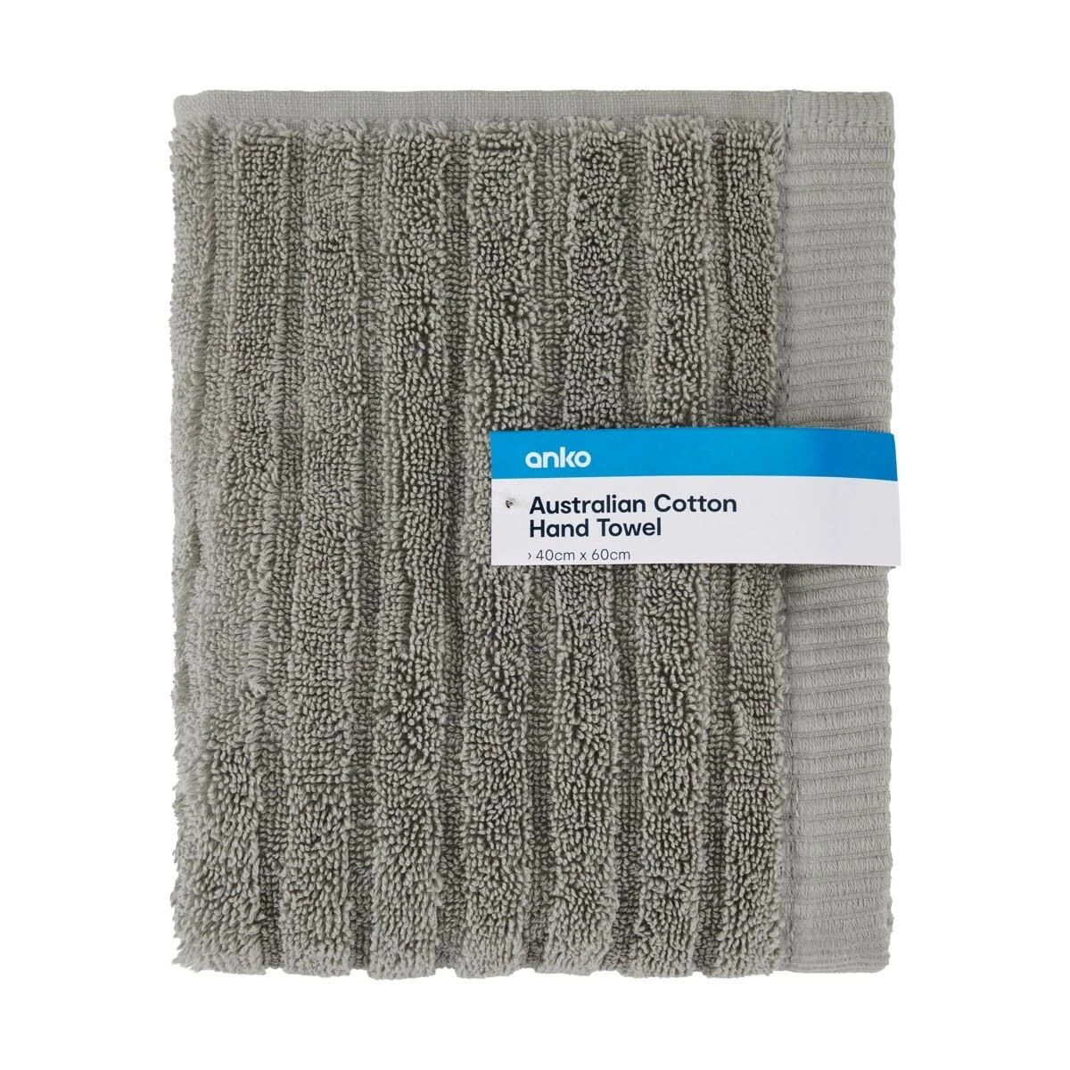 5 Australian Cotton Hand Towel - Silver, 5 of 6