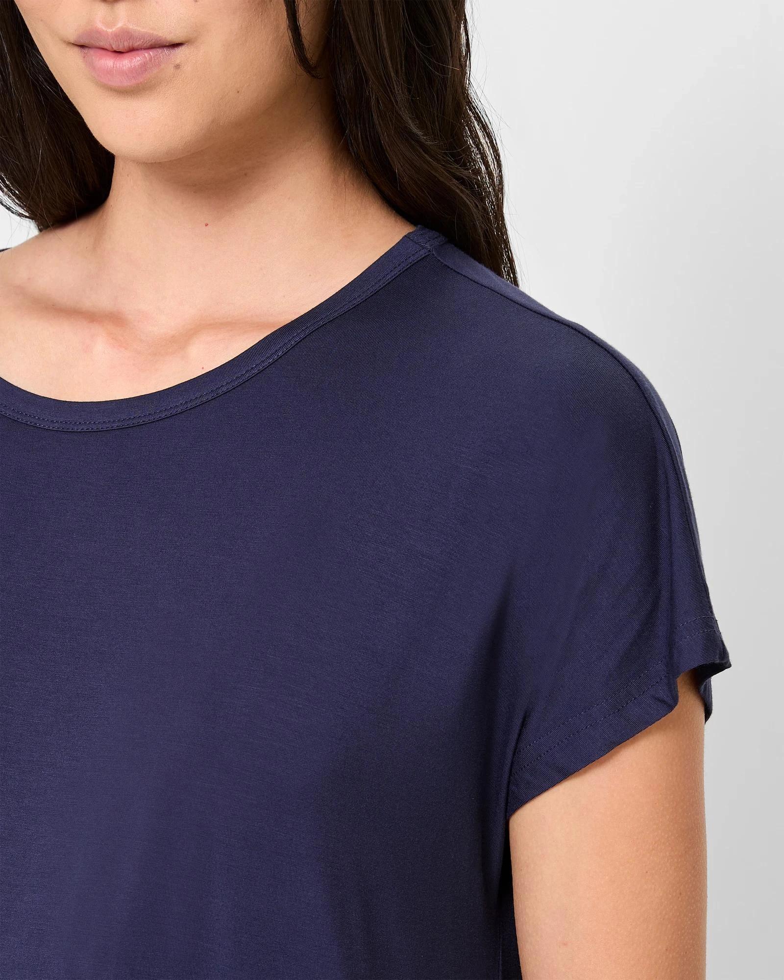 5 Target Soft Comfort Bamboo T-Shirt Nightie NAVY BLUE, 5 of 5