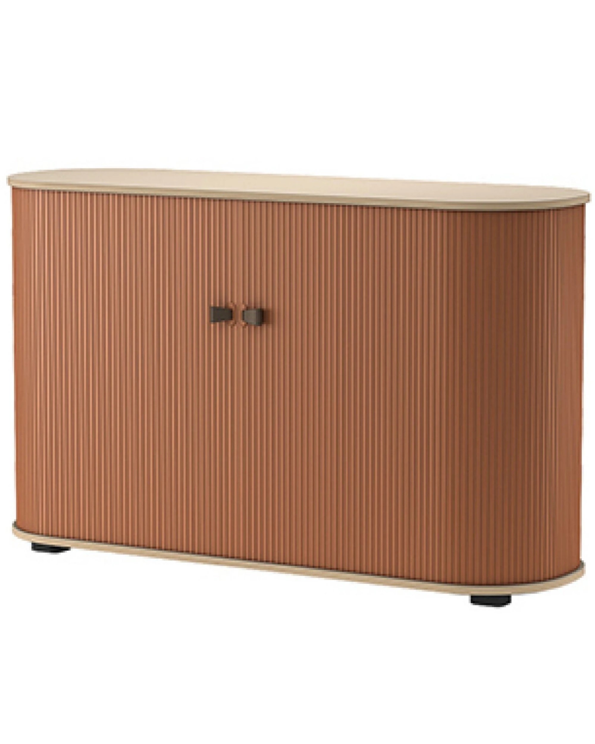 1 BR Home Fitin Rollin Mobile Shutter Cabinet Storage With Adjustable Shelves, 1 of 6