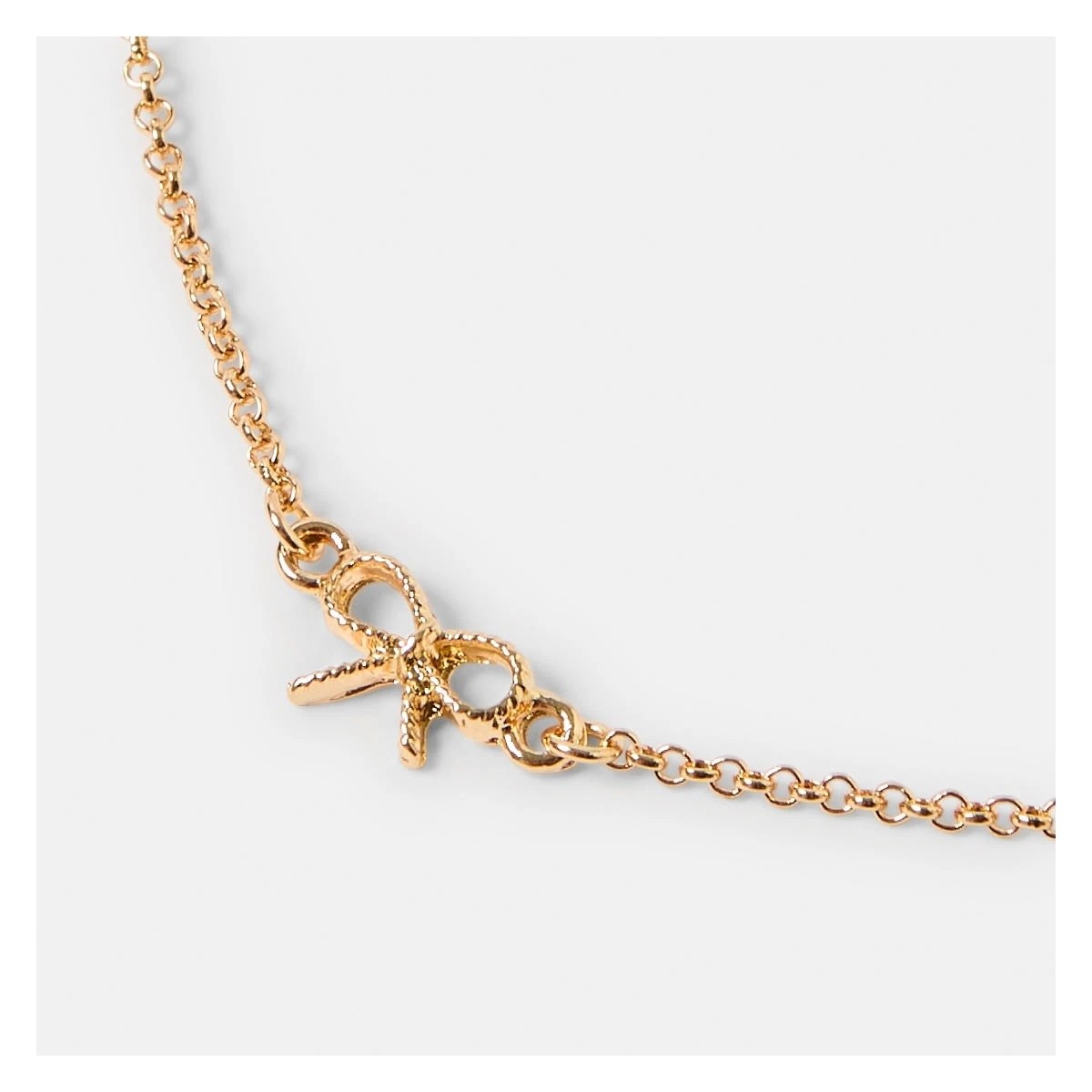 2 4 Pack Bow Bracelets - Gold Tone, 2 of 7