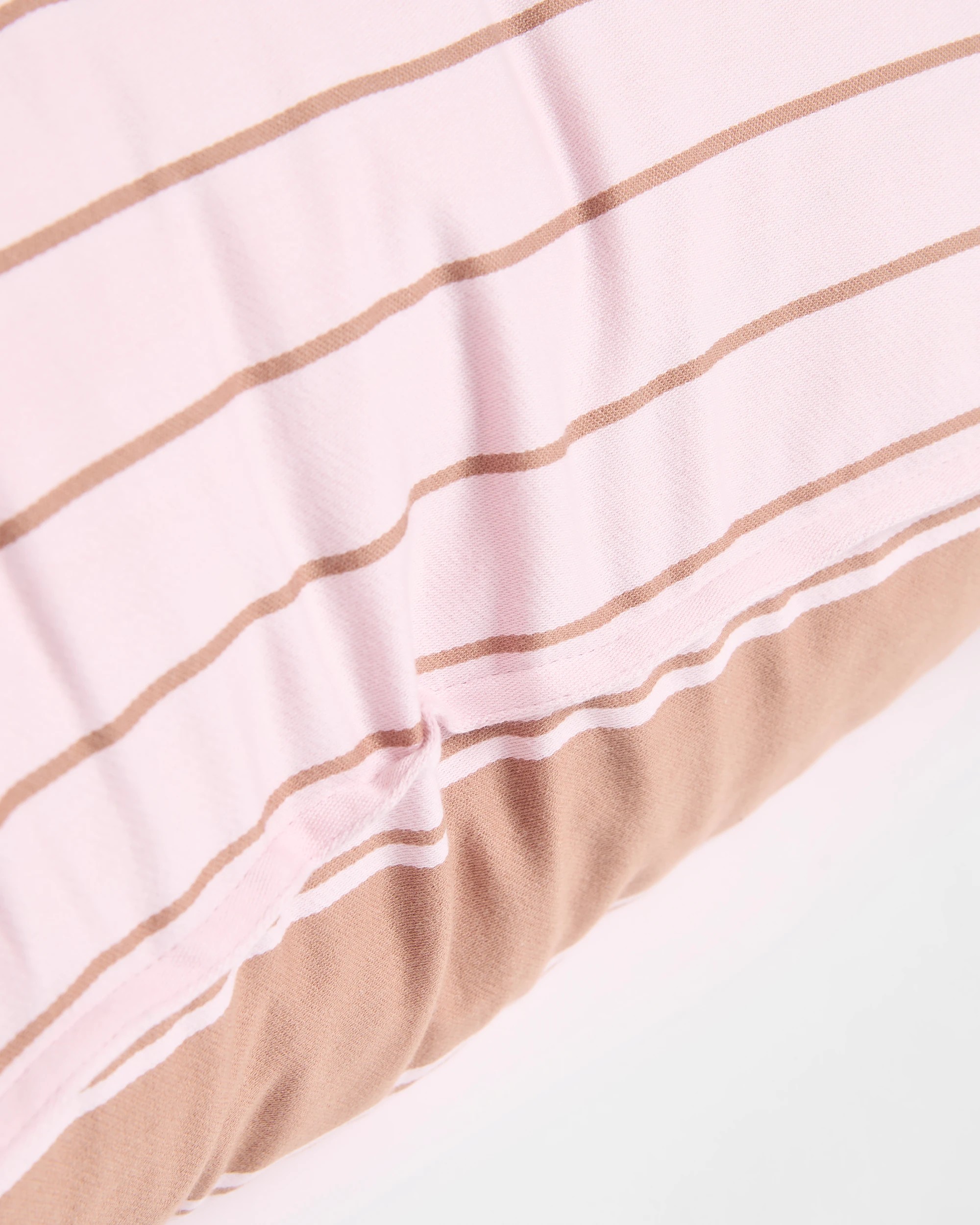 7 Target Rayne Stripe European Pillowcase - Queen Bed - Brown, 7 of 8