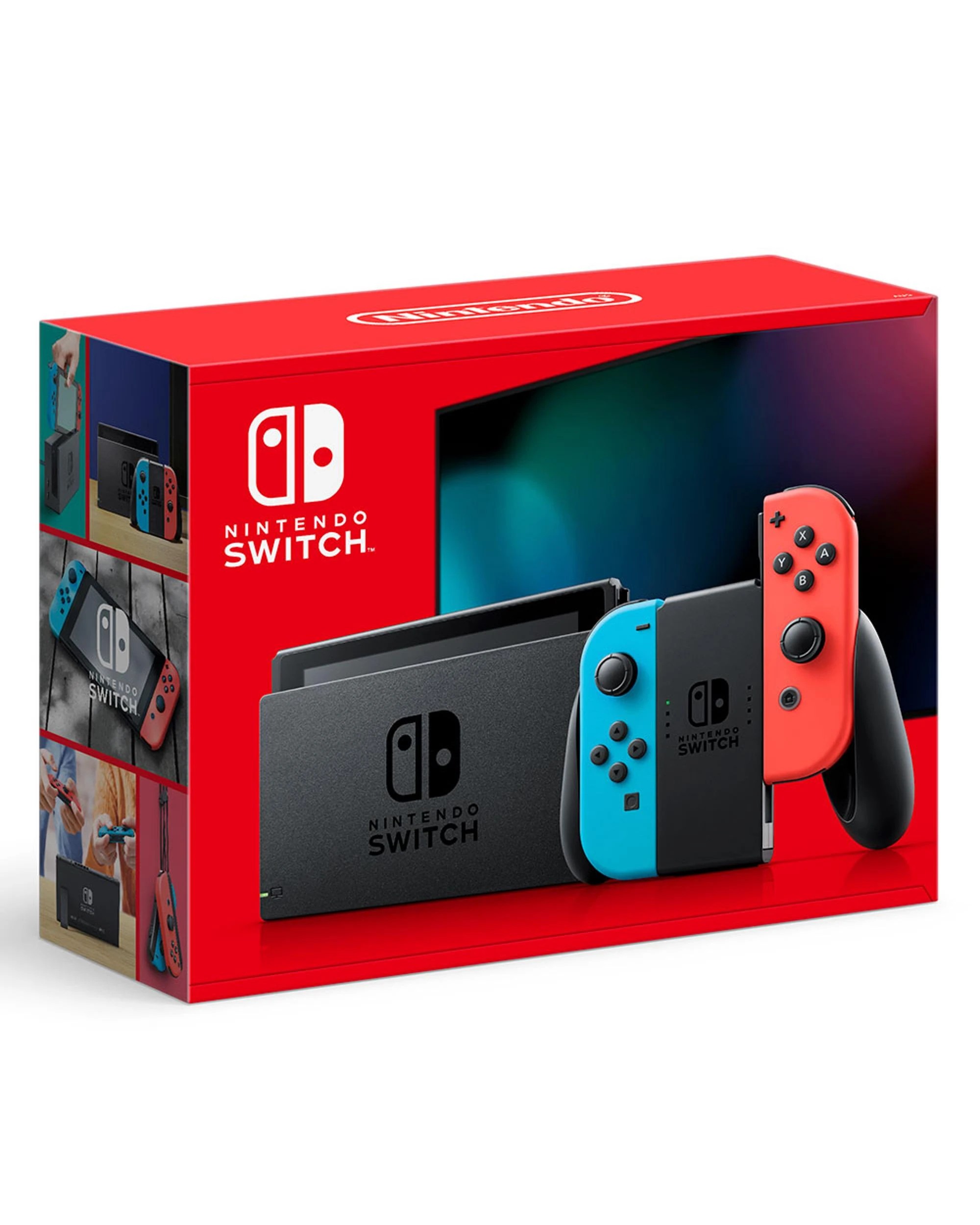 5 Nintendo Switch Neon Joy-Con Console - Multi, 5 of 5
