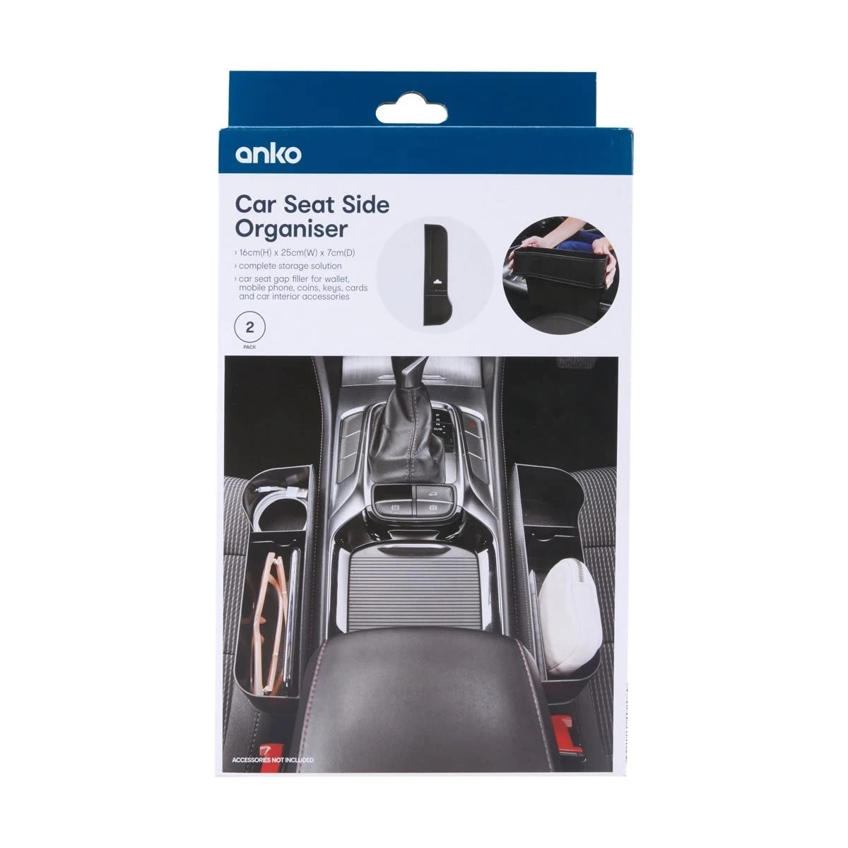 10 2 Pack Car Seat Side Organisers, 10 of 10