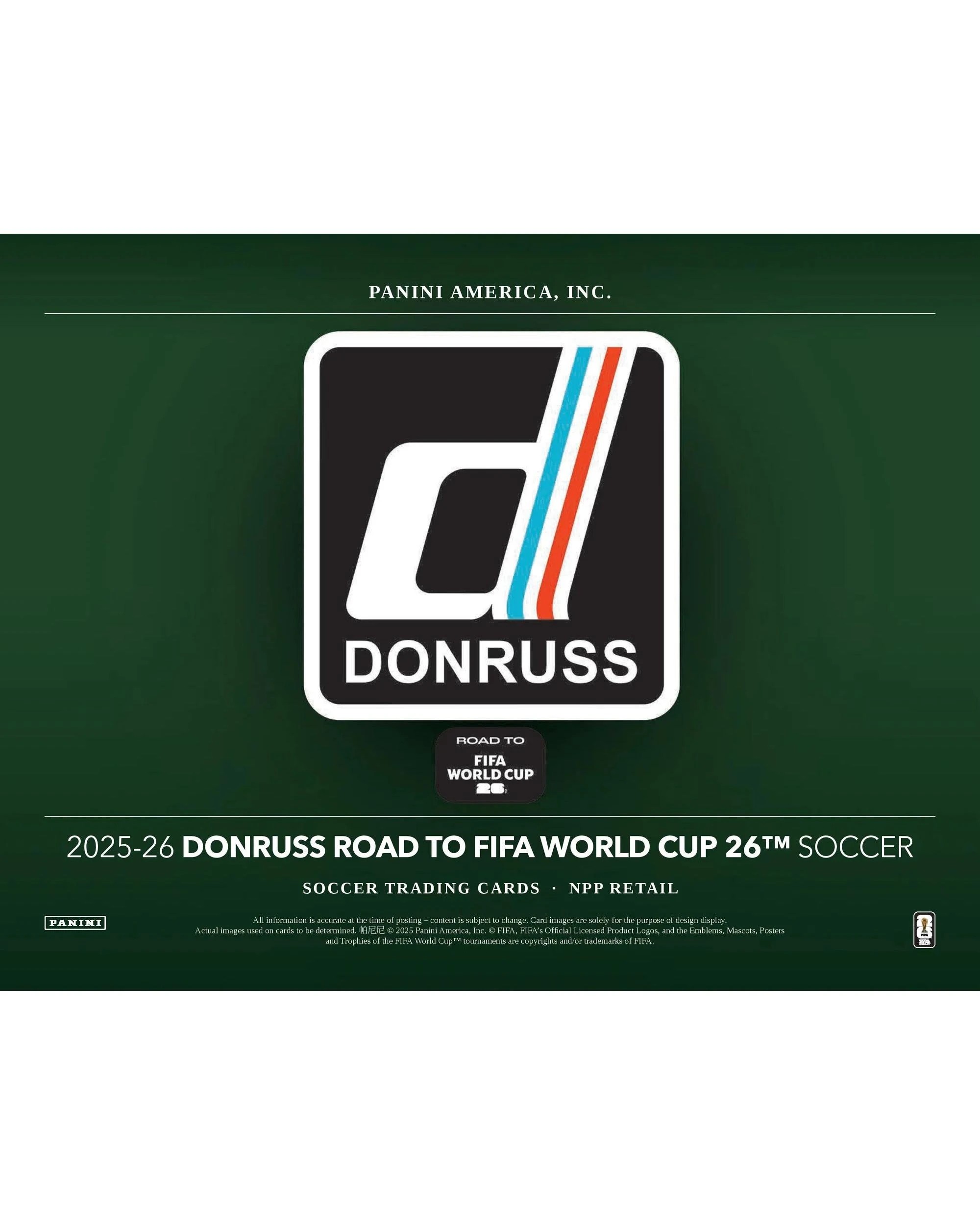 2 Panini 2025/2026 Donruss Road to FIFA World Cup Soccer Fat Pack, 2 of 7