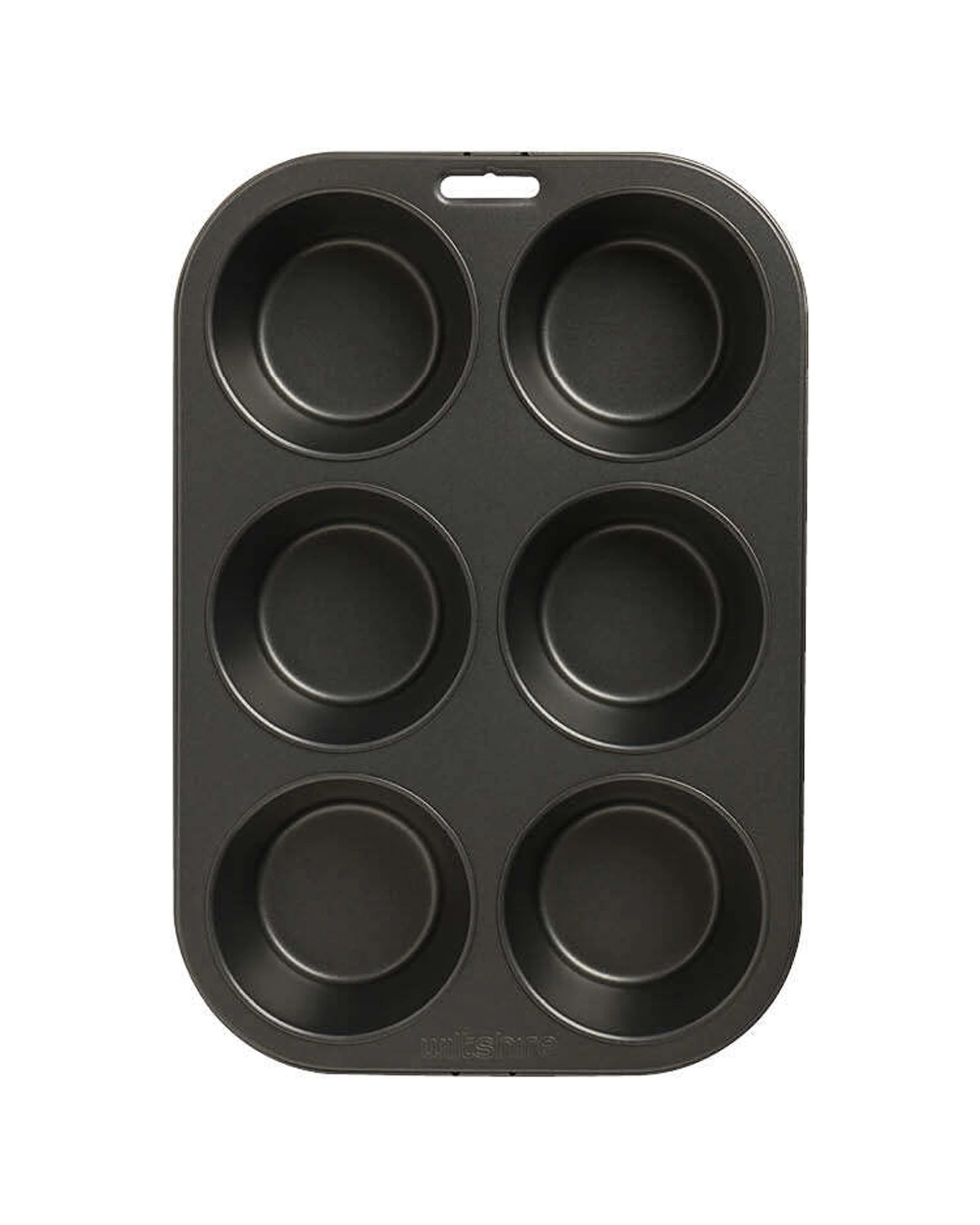 3 Wiltshire Easybake 6 Cup Texas Muffin Cupcake Pan Baking Tray Non Stick Carbon Steel - Metallic, 3 of 3