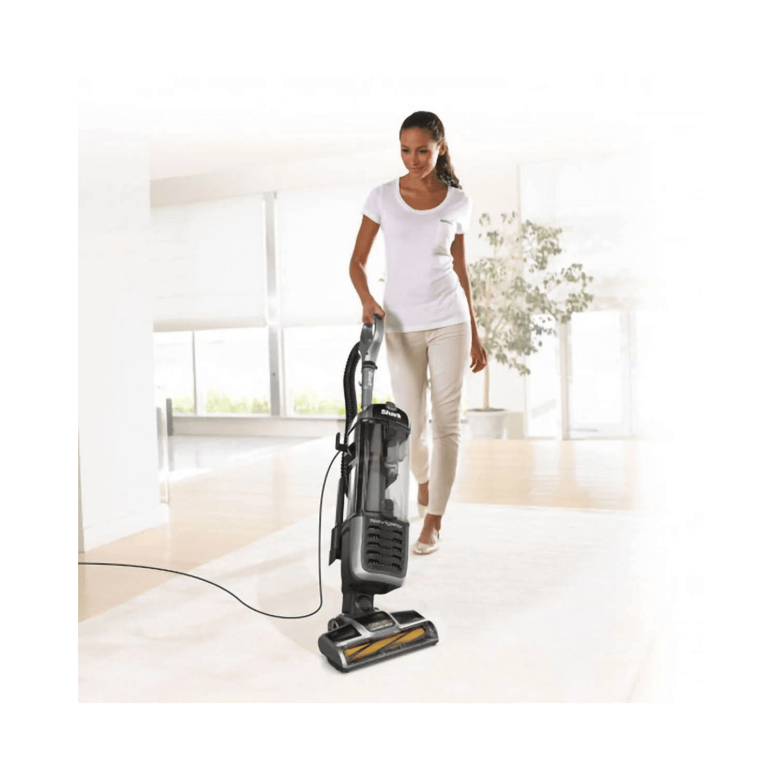 4 Shark Navigator Pet Vacuum - Grey/Yellow, 4 of 5