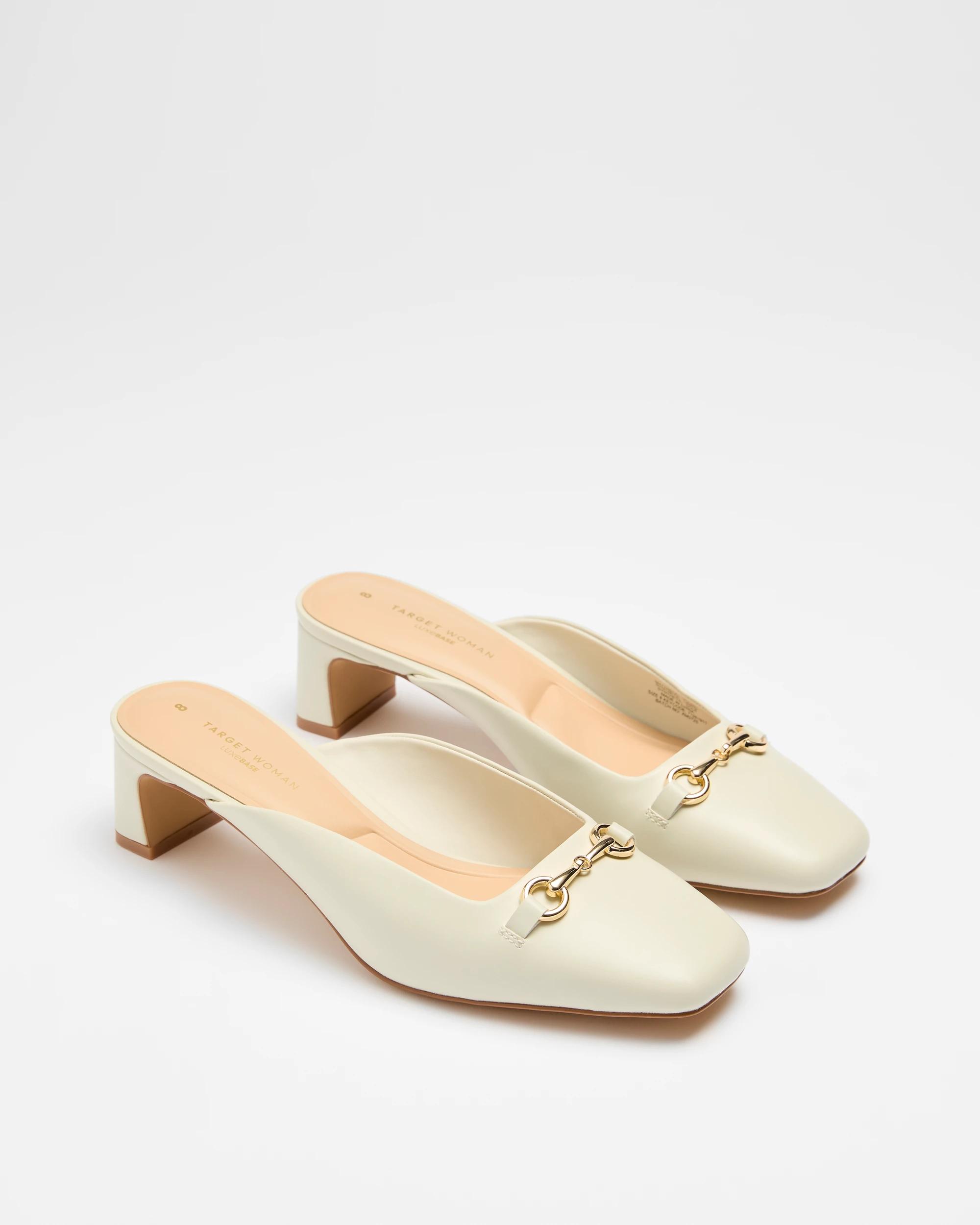 3 Target Womens Metal Trim Mule Heel - Lao IVORY, 3 of 3