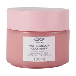 OXX Skincare Watermelon Clay Mask 100ml - Niacinamide, Hyaluronic Acid and Watermelon Extract