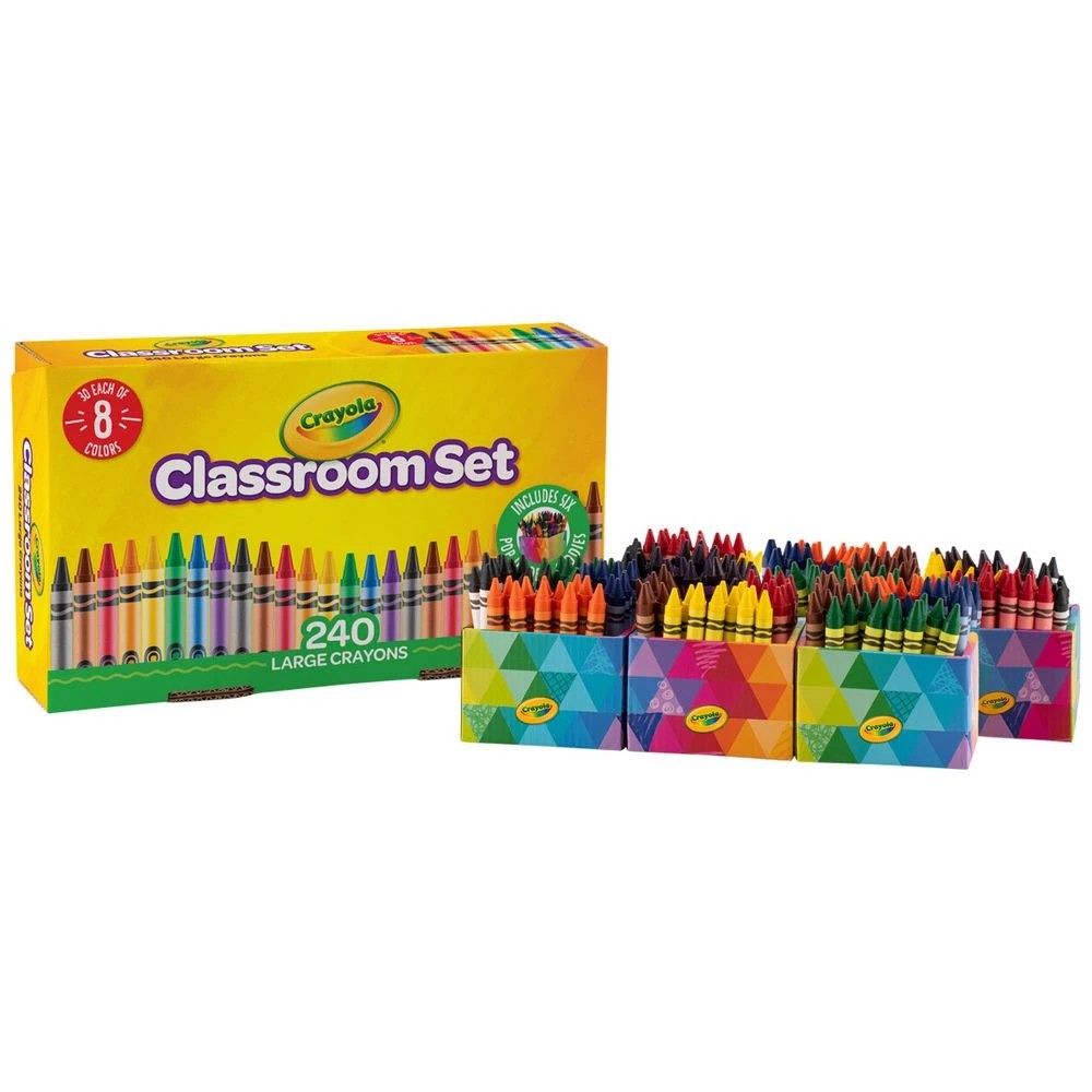 2 Crayola Large Crayon Classroom Pack 240 Pieces, 2 of 4