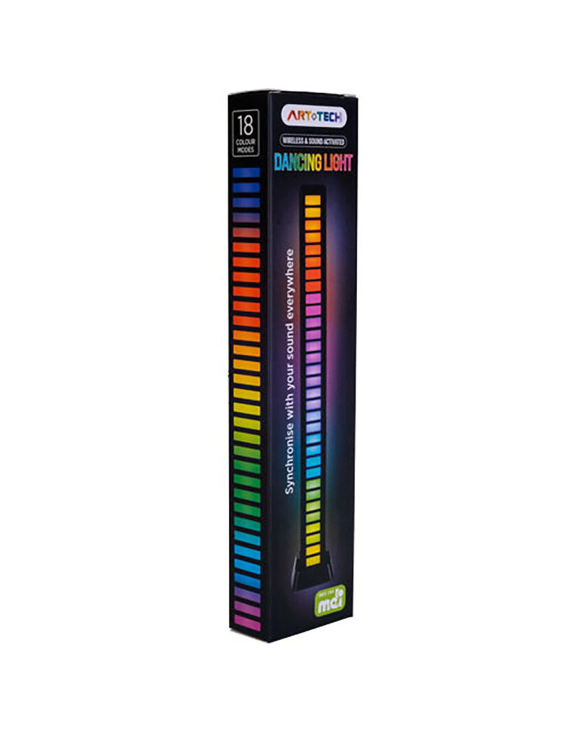 2 MDI LED Dancing Light Party Decor Flashing Glow Stick 18x1.8cm - Multi, 2 of 4