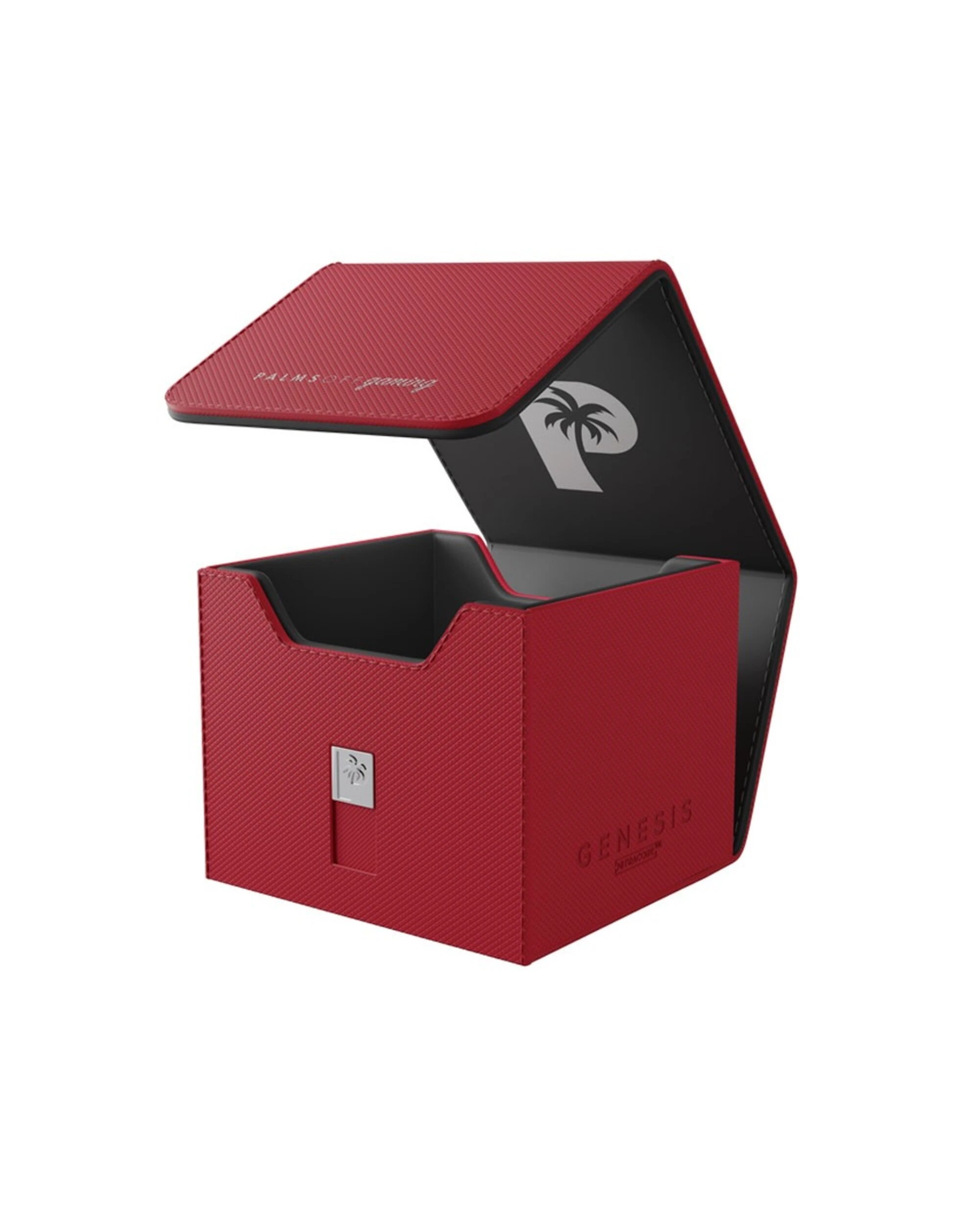 1 Palms Off Gaming - Genesis Deck Box - Red, 1 of 5