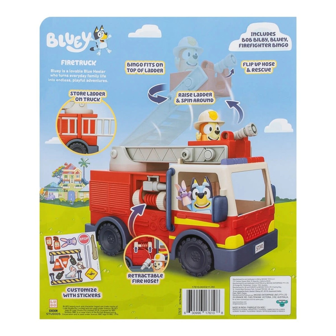 10 Bluey Firetruck, 10 of 10