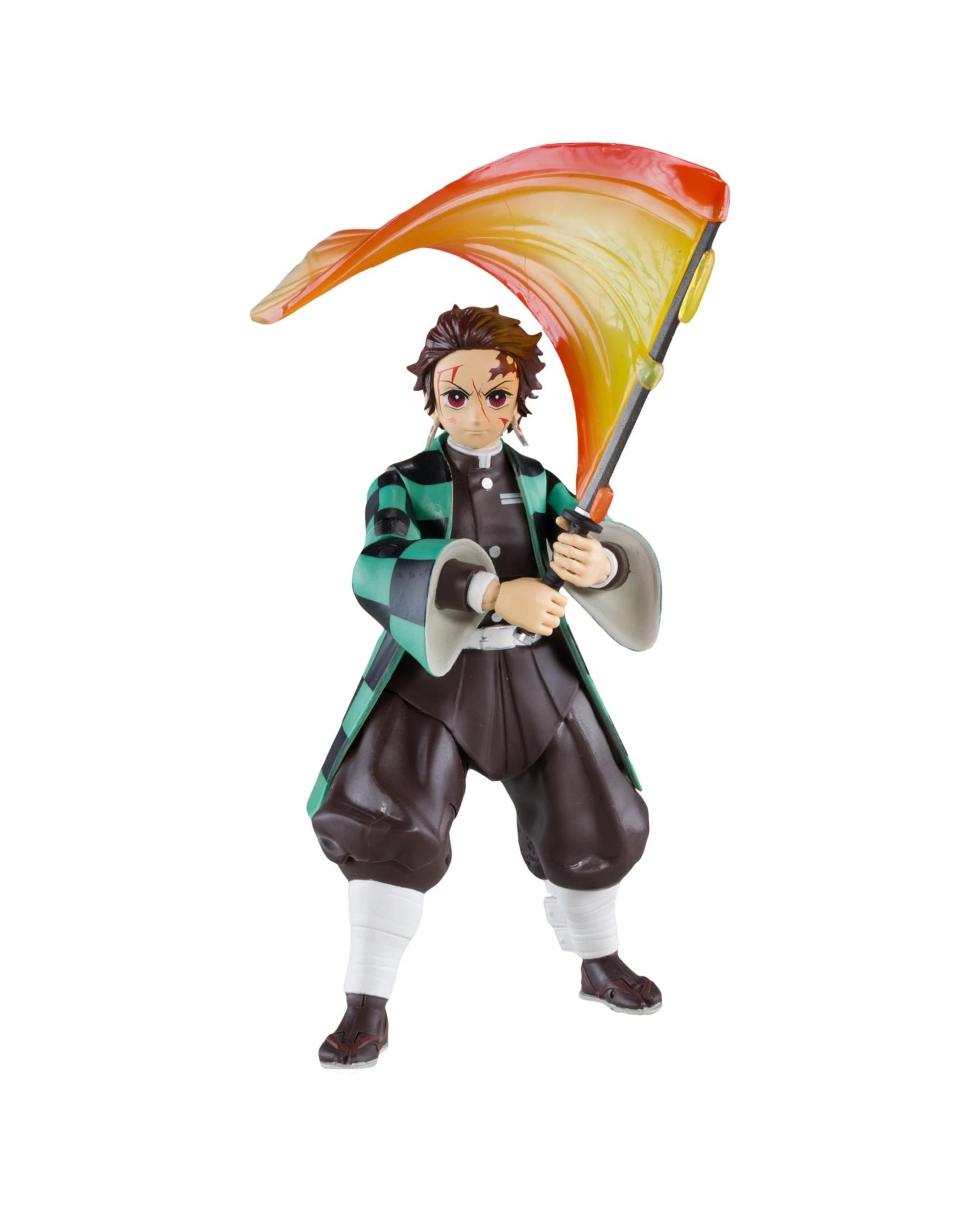 10 Demon Slayer Tanjiro Kamado - Rui Battle Variant -  7 inch Figure, 10 of 10