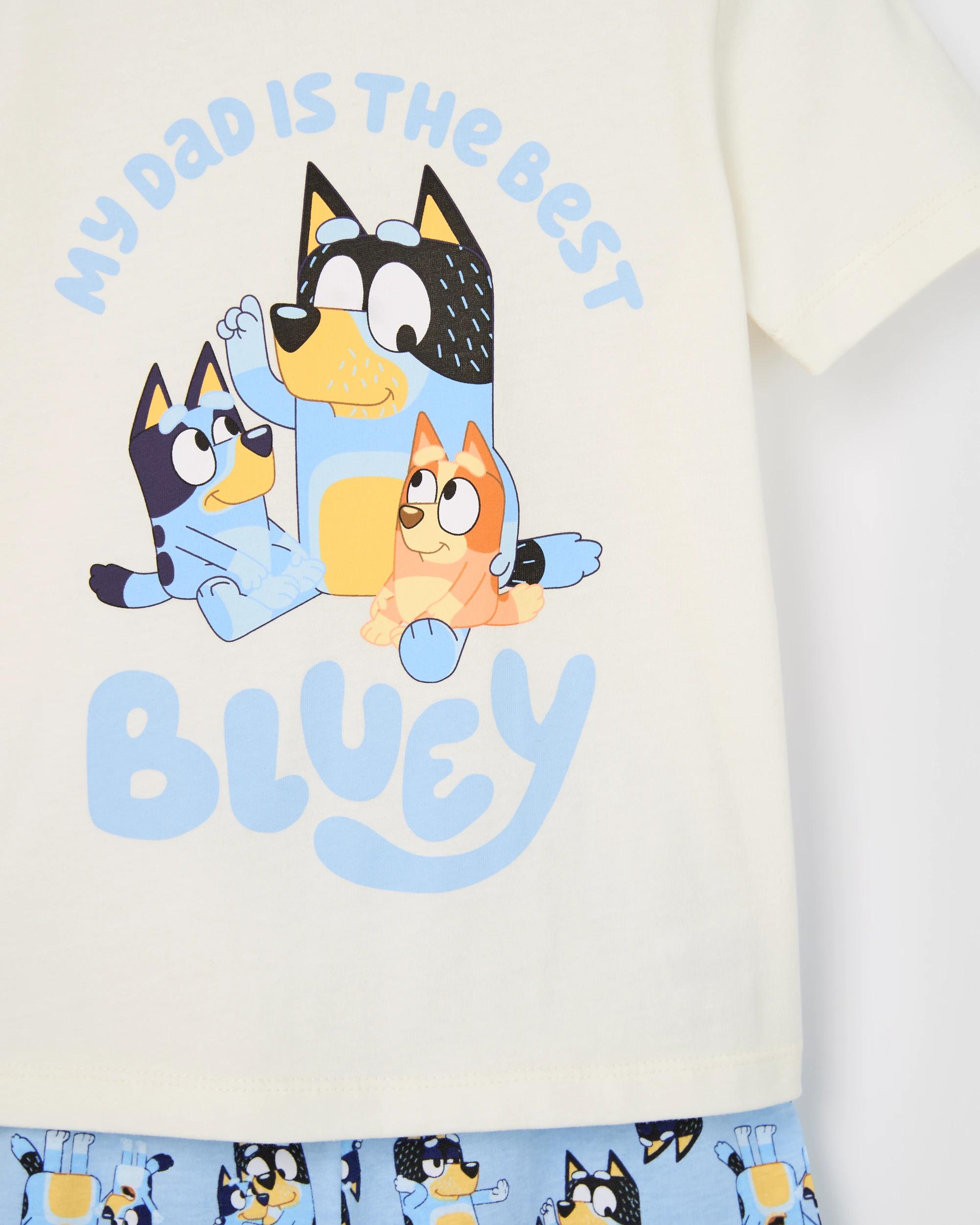 7 Family Matching Bluey Australian Cotton Younger Kids Pyjama Set BLUEY, 7 of 9