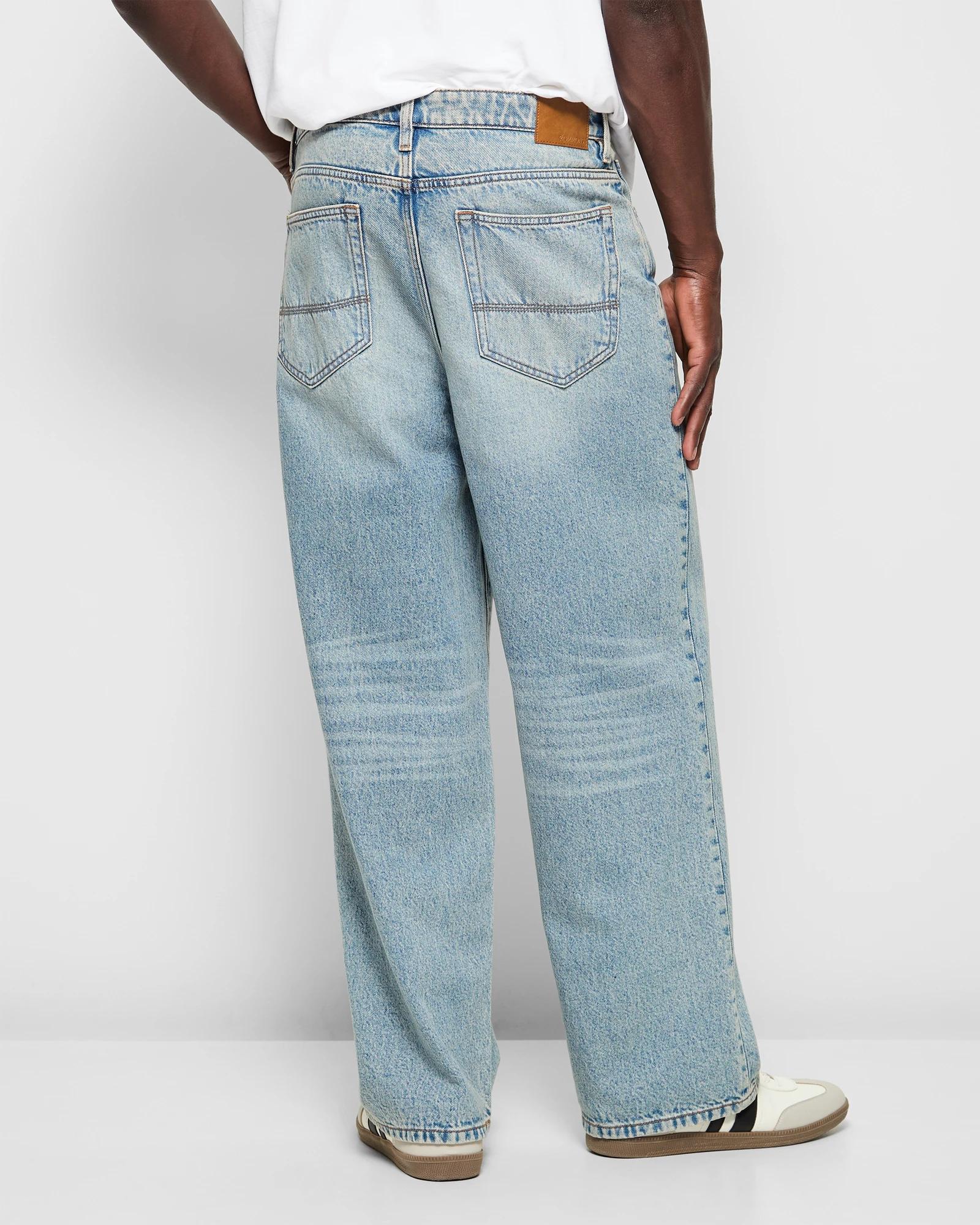 4 Super Loose Denim Jeans - Commons BLUE WASH, 4 of 6
