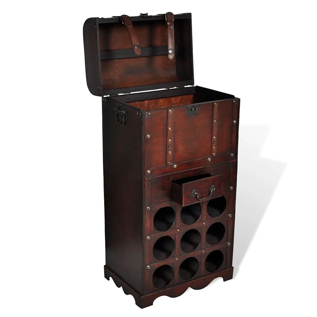 3 vidaXL Wine rack - Red, 3 of 6