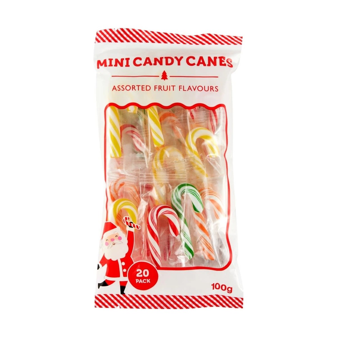 1 20 Pack Mini Candy Canes 100g, 1 of 3