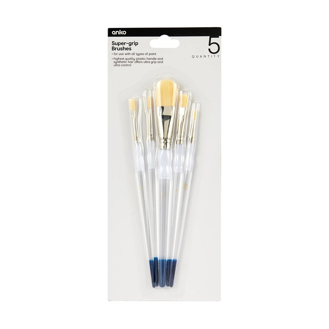 1 5 Pack Super-Grip Brushes, 1 of 5