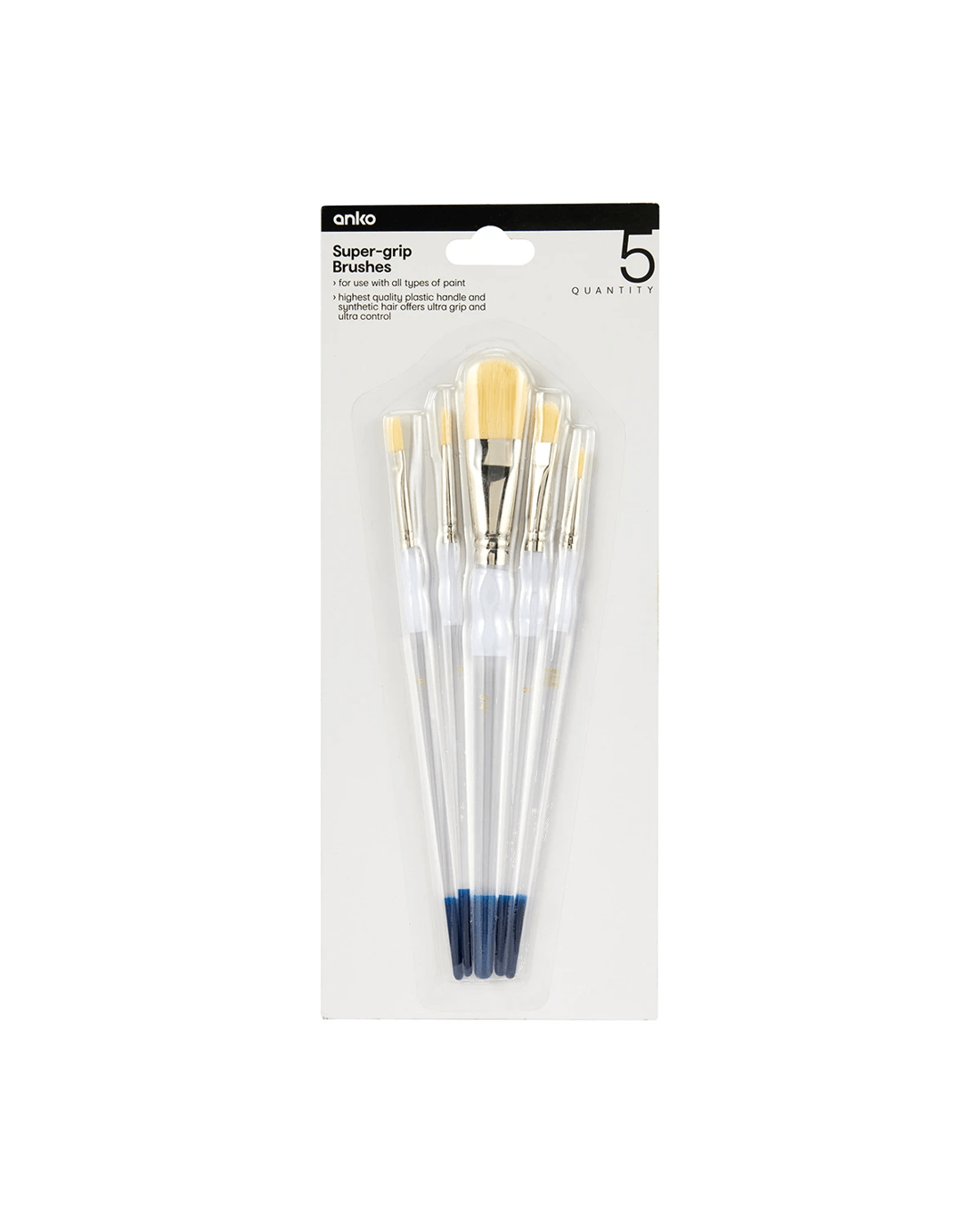 1 5 Pack Super-Grip Brushes, 1 of 5