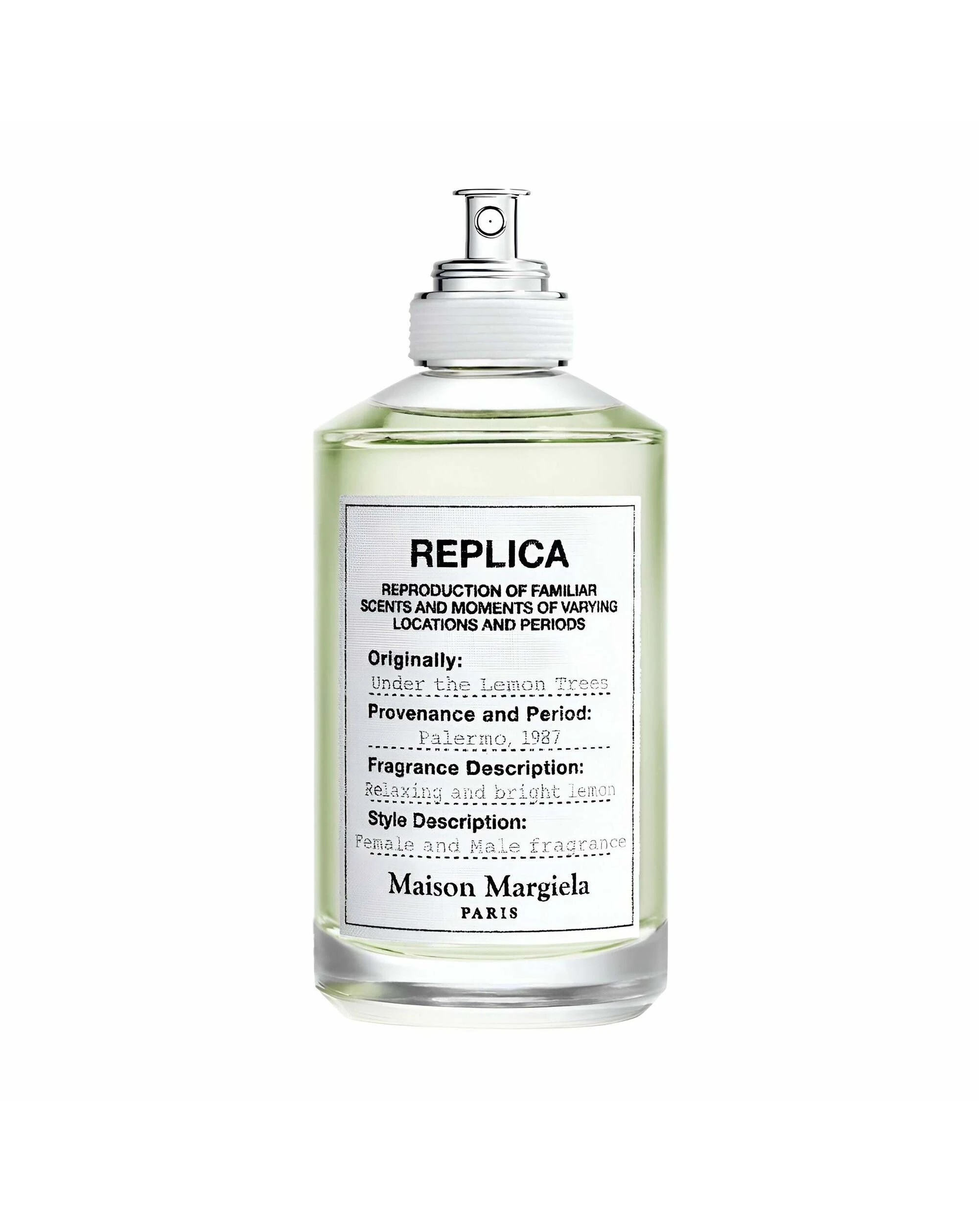1 Maison Margiela Replica Under The Lemon Trees Eau De Toilette Spray 100ml/3.4oz, 1 of 4