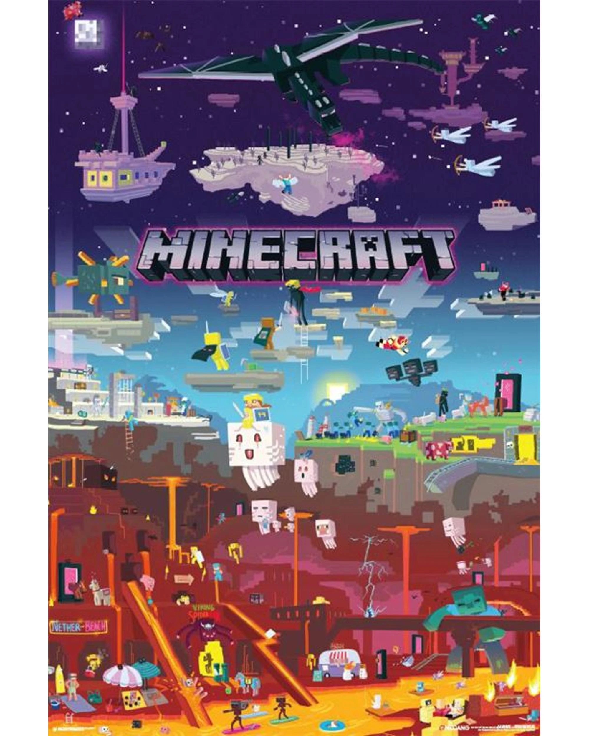 1 Minecraft World Beyond Poster, 1 of 1
