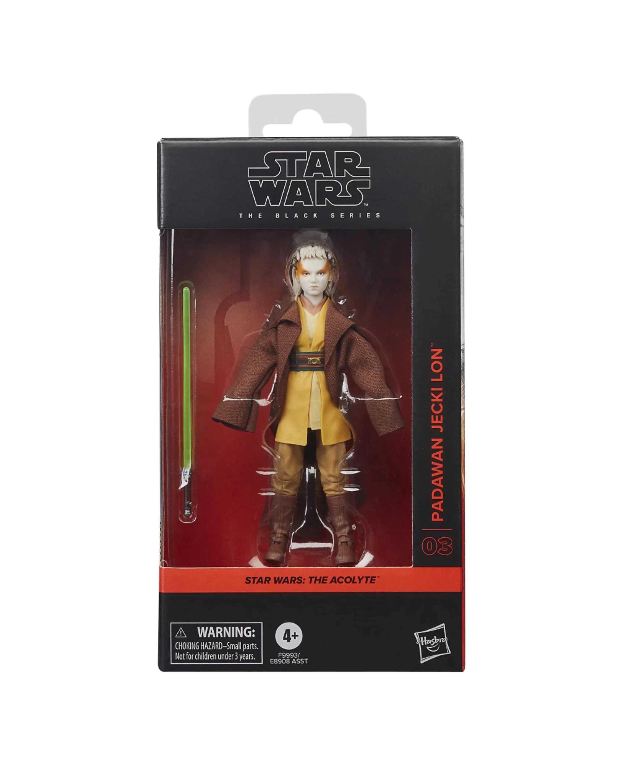 1 Star Wars The Acolyte Padawan Jecki Lon The Black Series Action Figure, 1 of 5