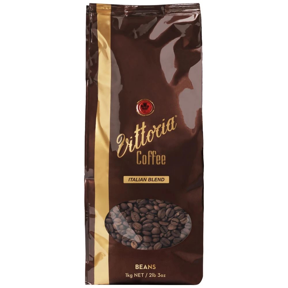 2 Vittoria Coffee Beans Italian Blend 1kg, 2 of 3