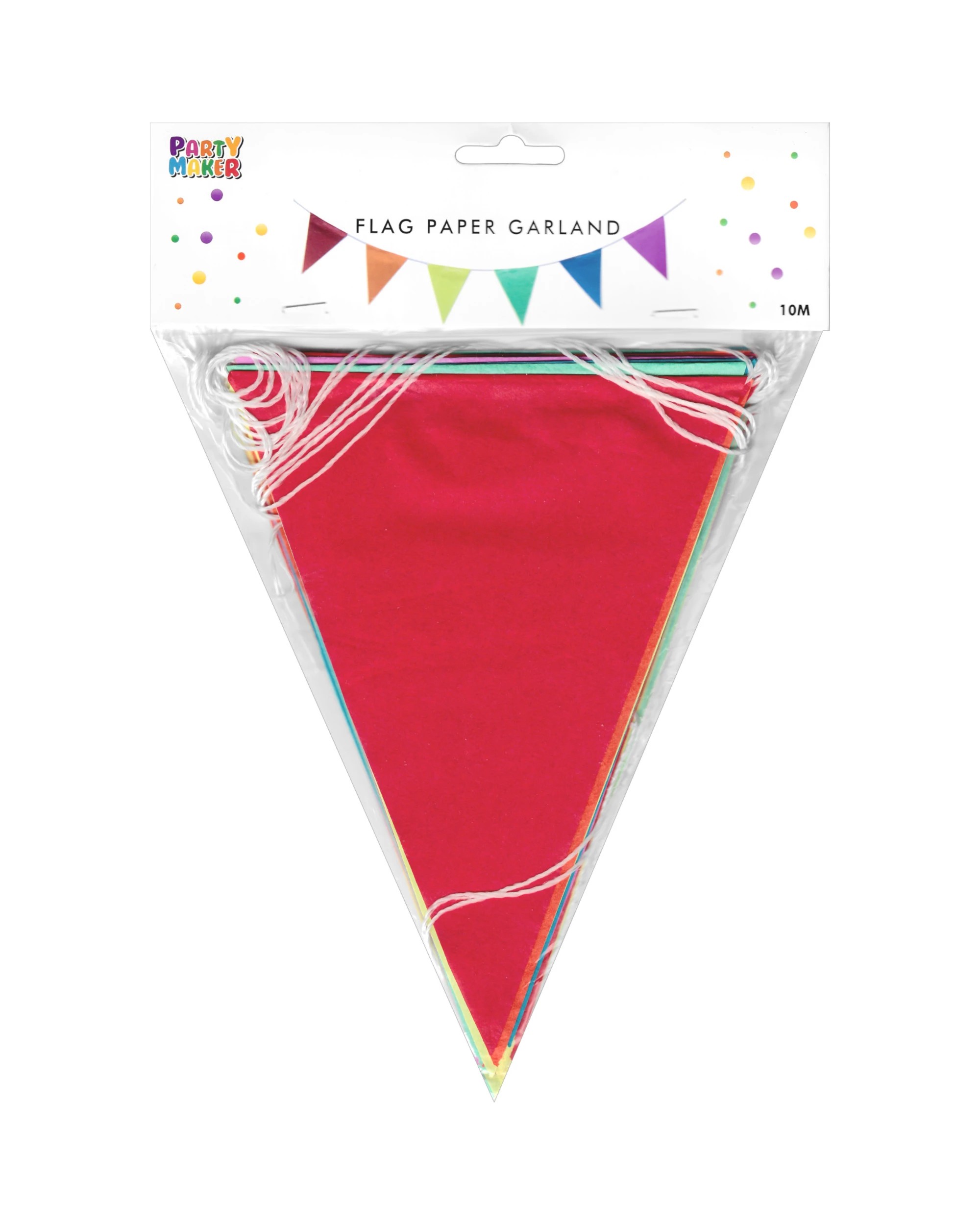 2 Partyrama Rainbow Tissue Paper Flag Banner 10m     
., 2 of 2