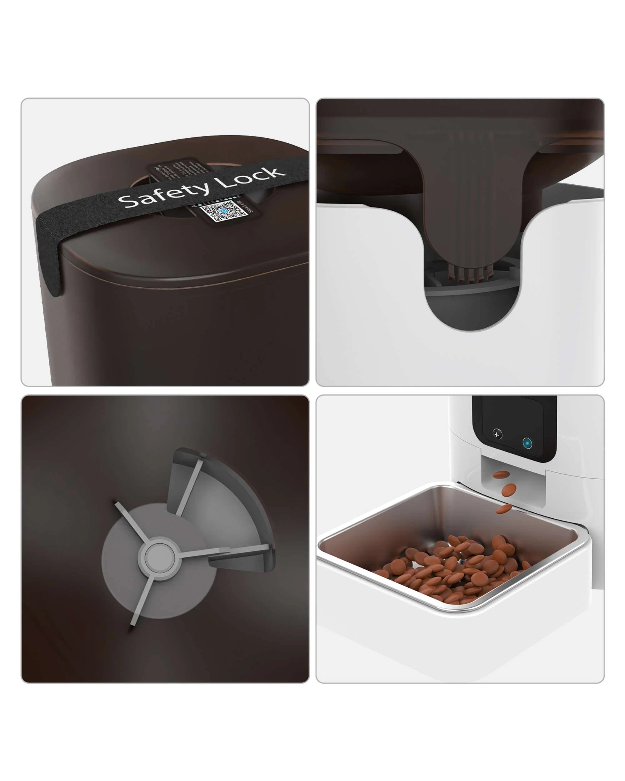 6 Advwin 6L Automatic Pet Feeder WIFI Smart Cat Feeder, 6 of 8