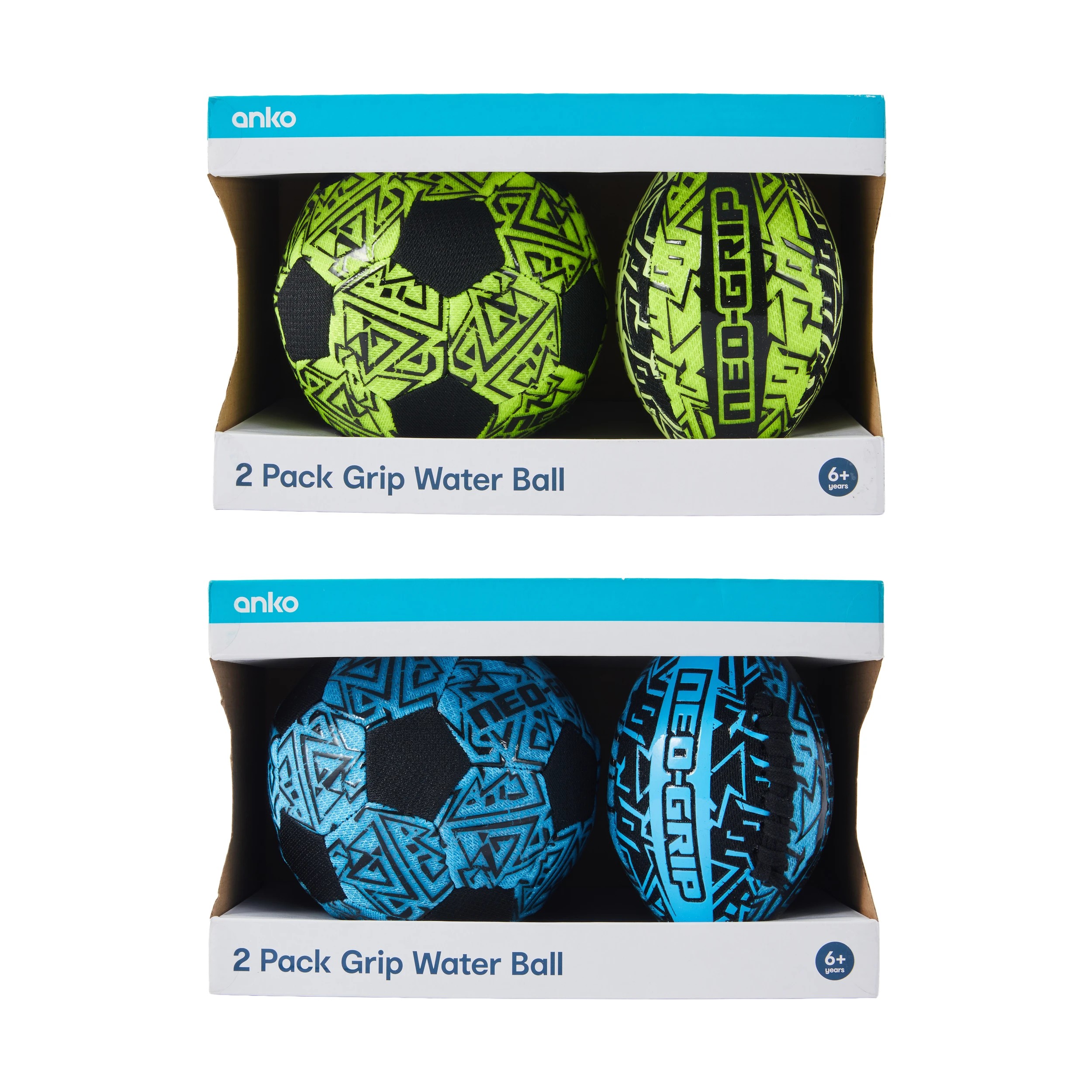 1 2 Pack Grip Water Balls - Assorted, 1 of 4