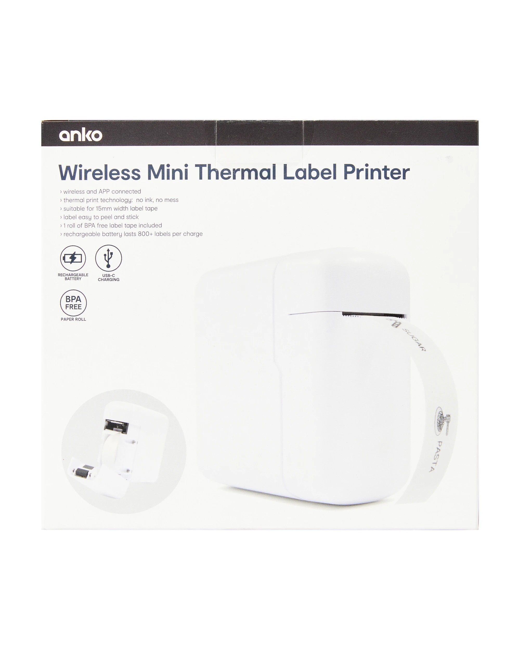 10 Mini Label Thermal Printer, 10 of 10
