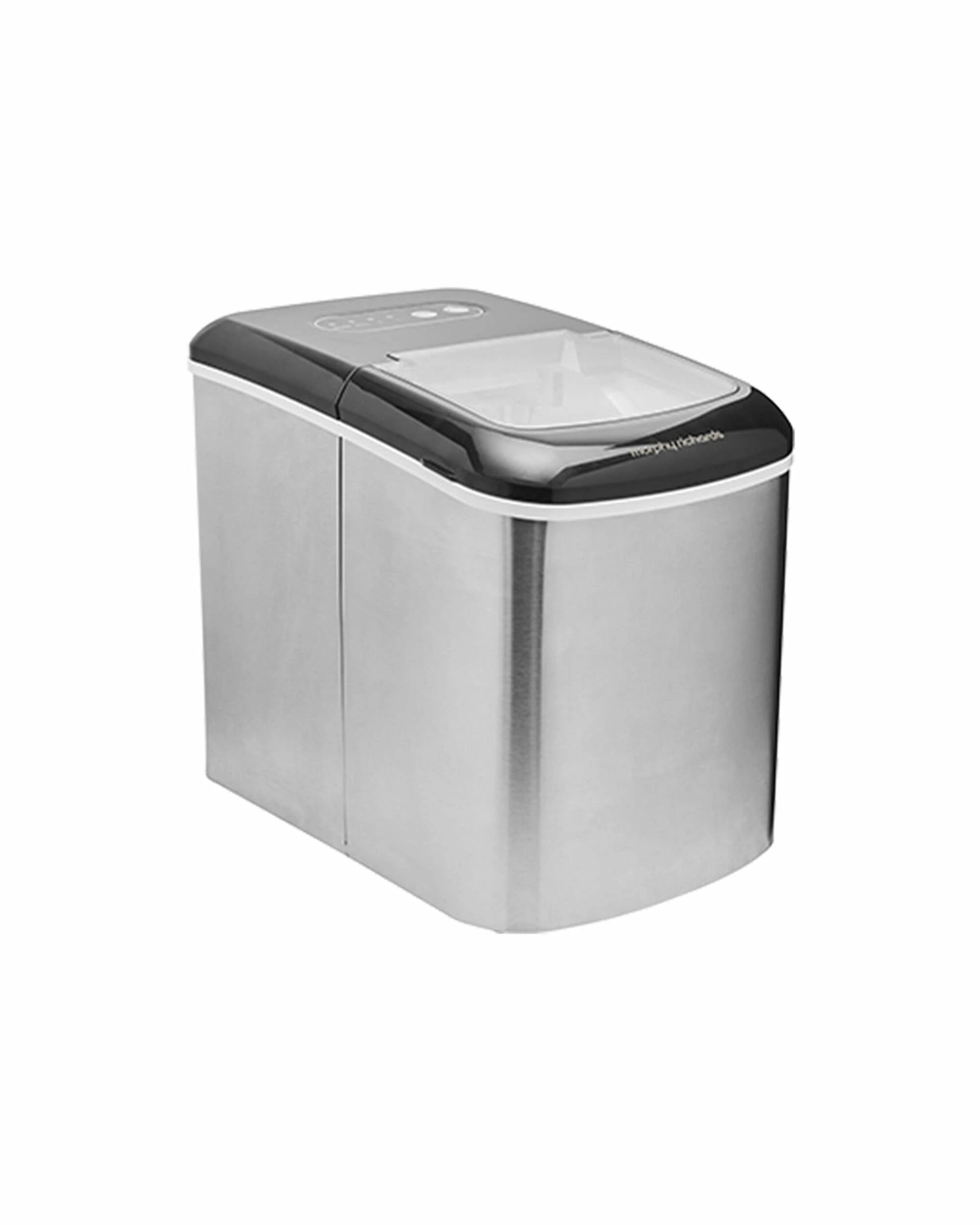 1 Morphy Richards 15kg Ice Maker - Stainless Steel - STAINLESS STEEL, 1 of 3