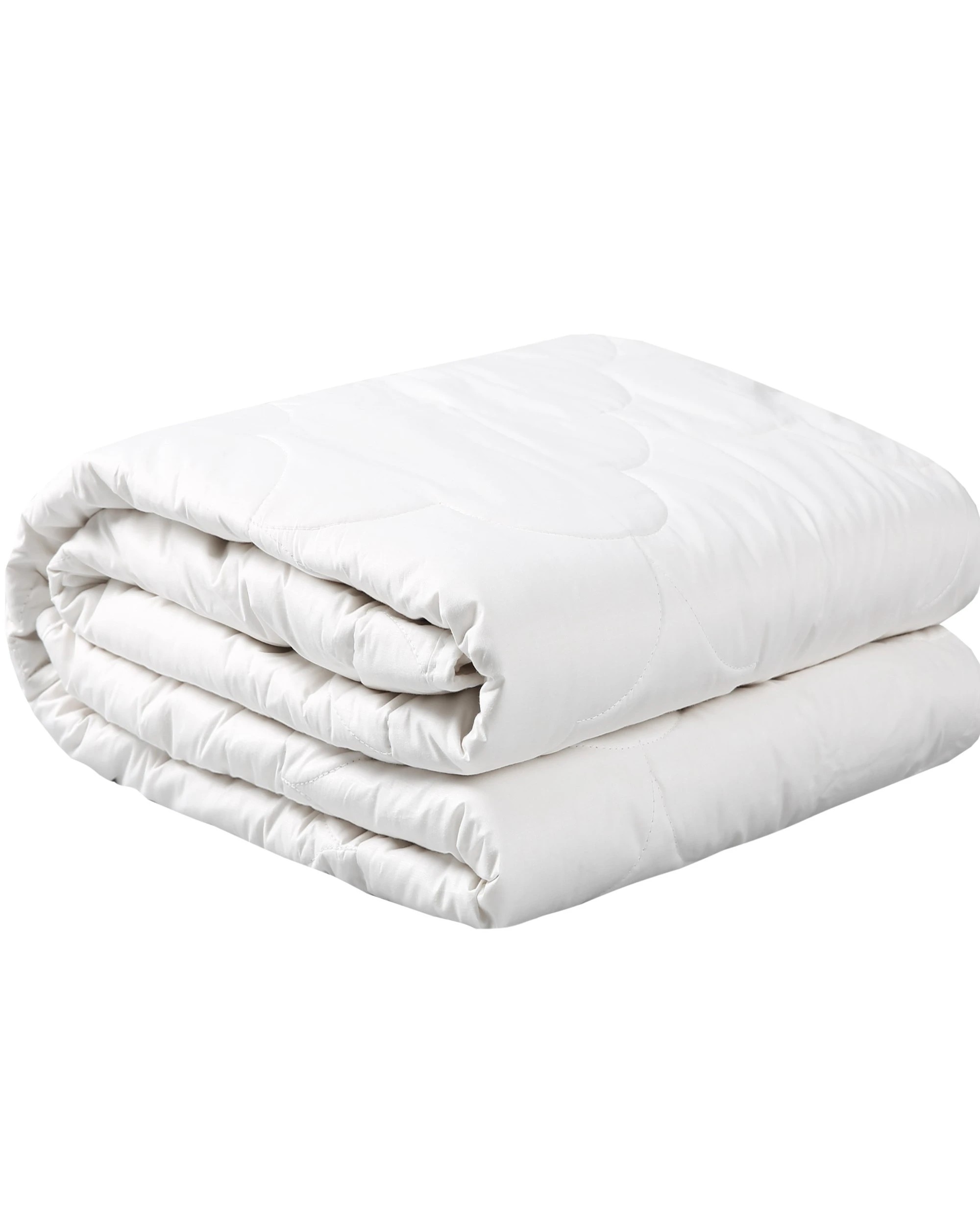 4 Dreamaker Washable All Season 100% Cotton Quilt - Queen Bed - White, 4 of 4