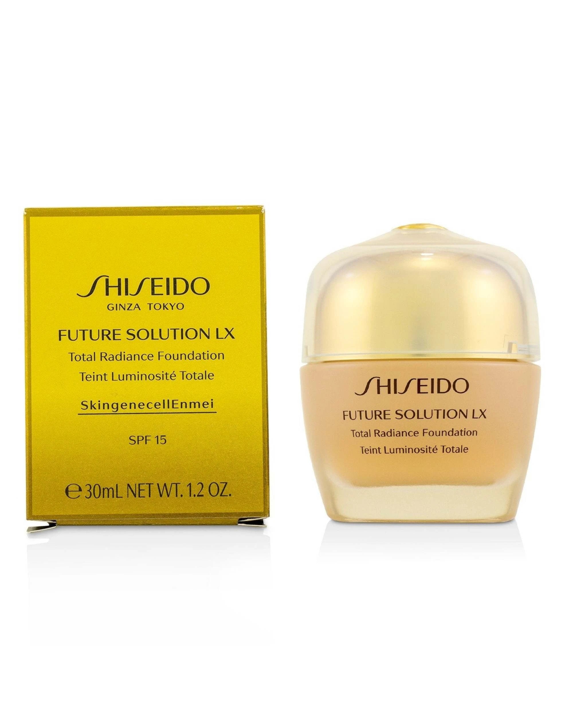 3 Shiseido Future Solution LX Total Radiance Foundation SPF15 - # 30ml/1.2oz - Beige, 3 of 4