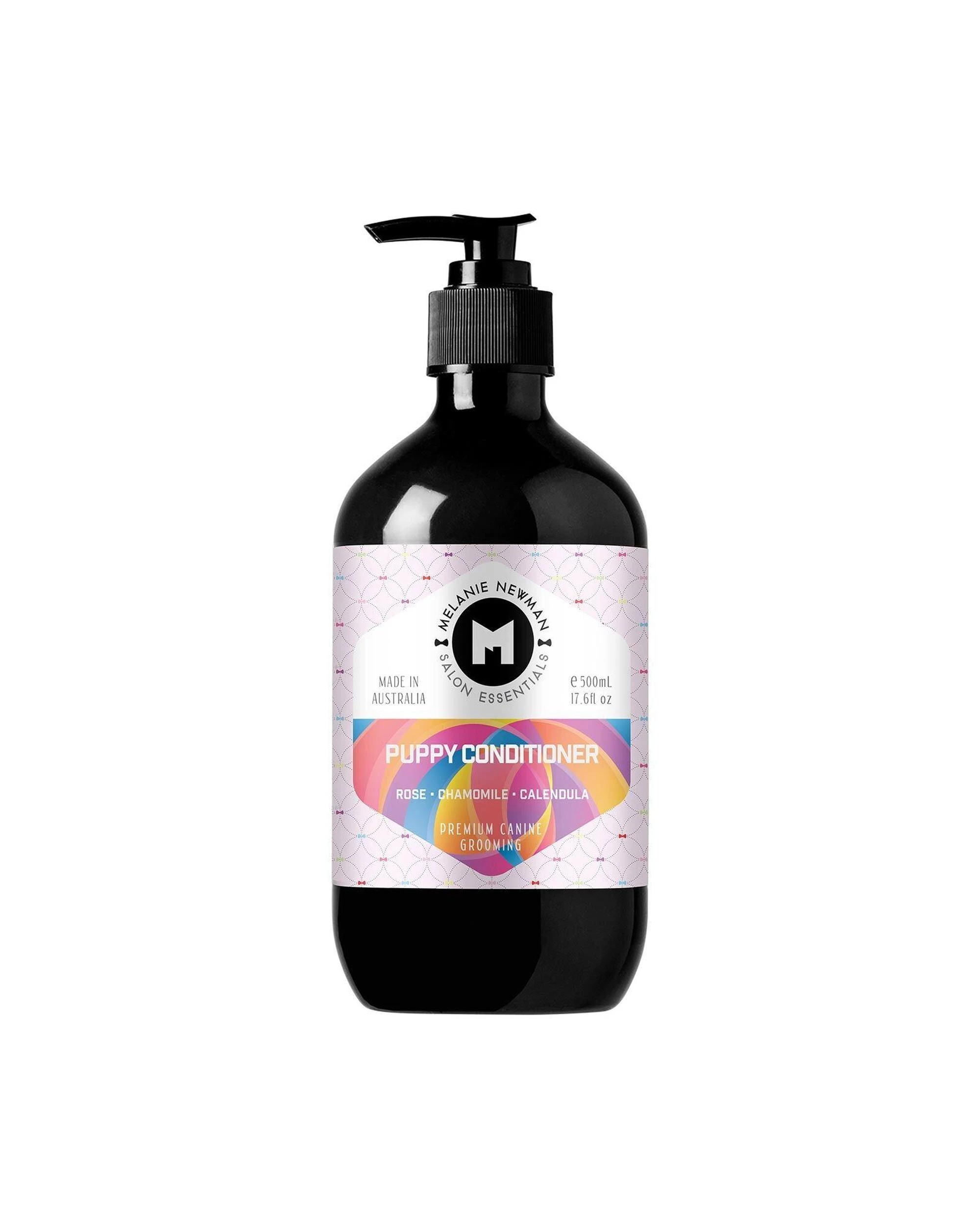 1 Melanie Newman Puppy Grooming Conditioner Rose Chamomile & Calendula 500ml, 1 of 9