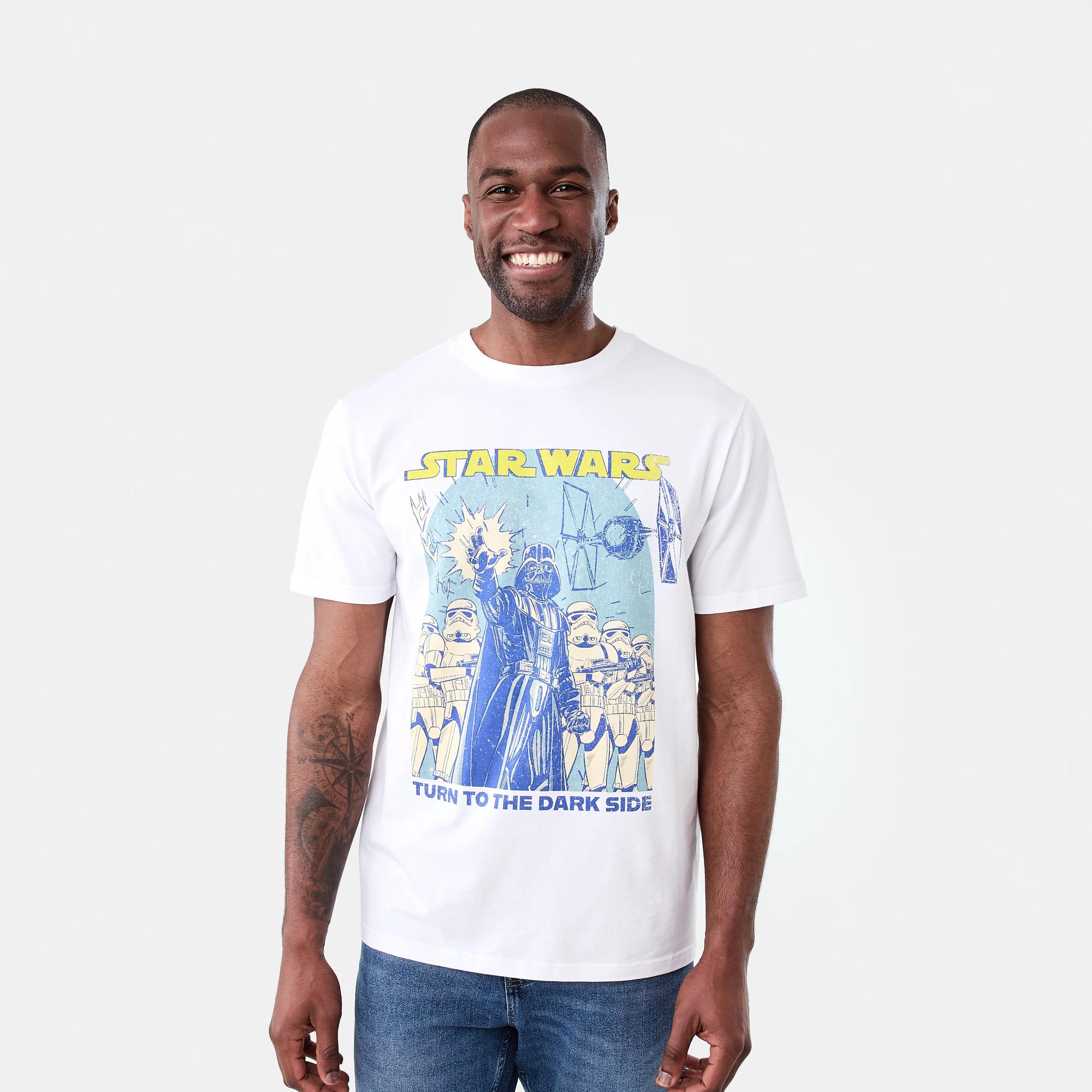 1 Star Wars License T-shirt White, 1 of 5