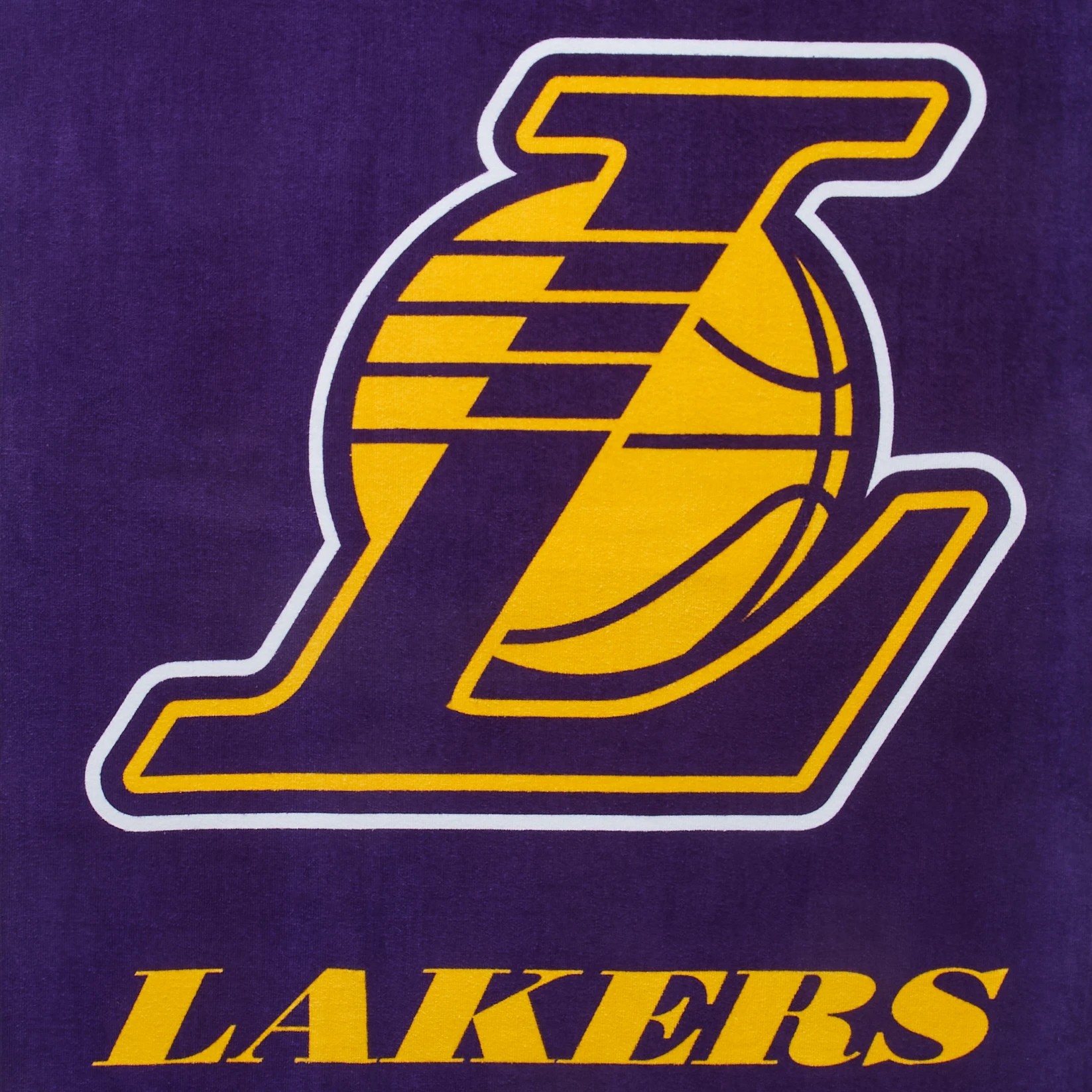 3 NBA Los Angeles Lakers Cotton Beach Towel, 3 of 5