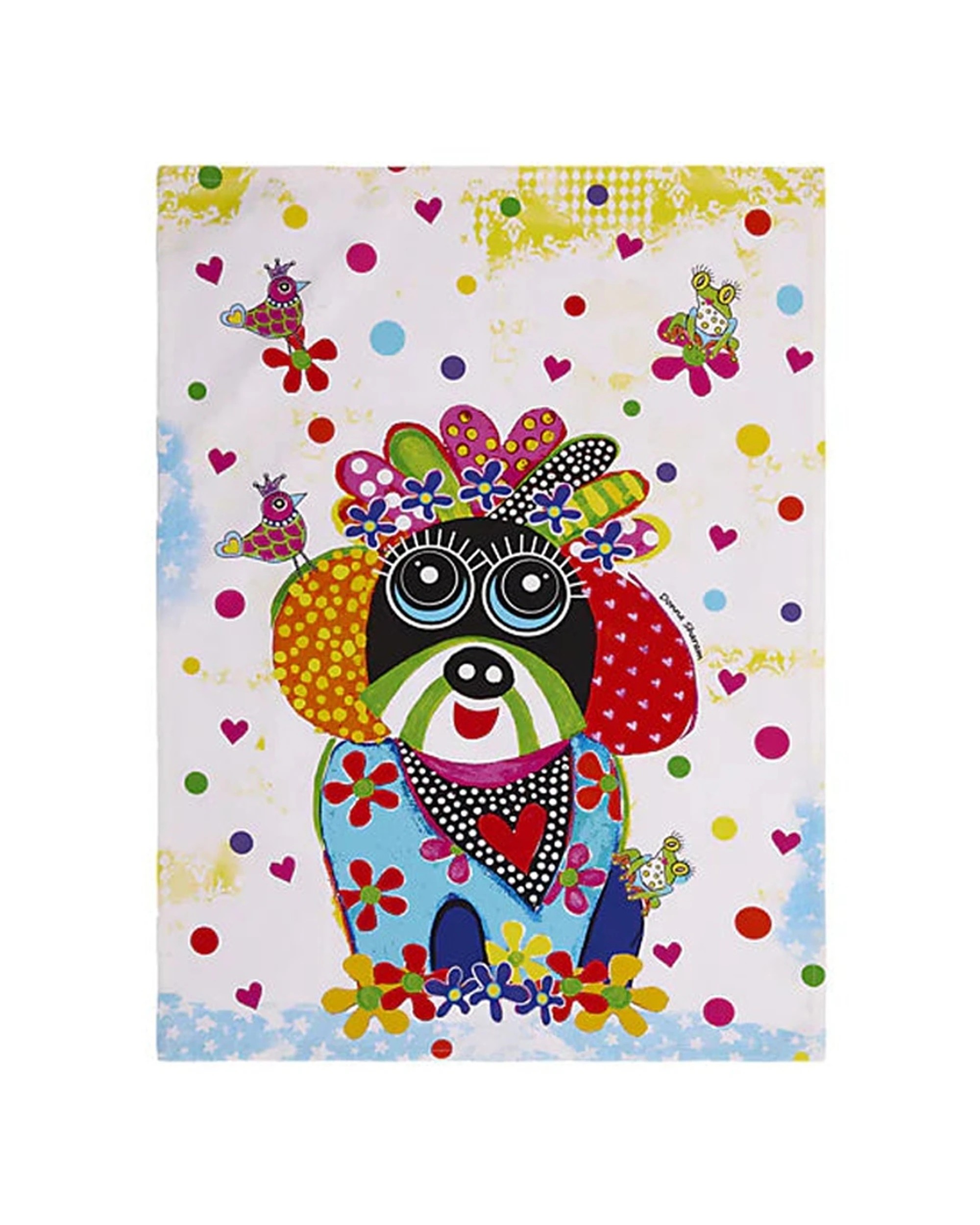 1 Maxwell And Williams Donna Sharam Kaleidoscope Tea Towel Roger 50x70cm - Multi, 1 of 2