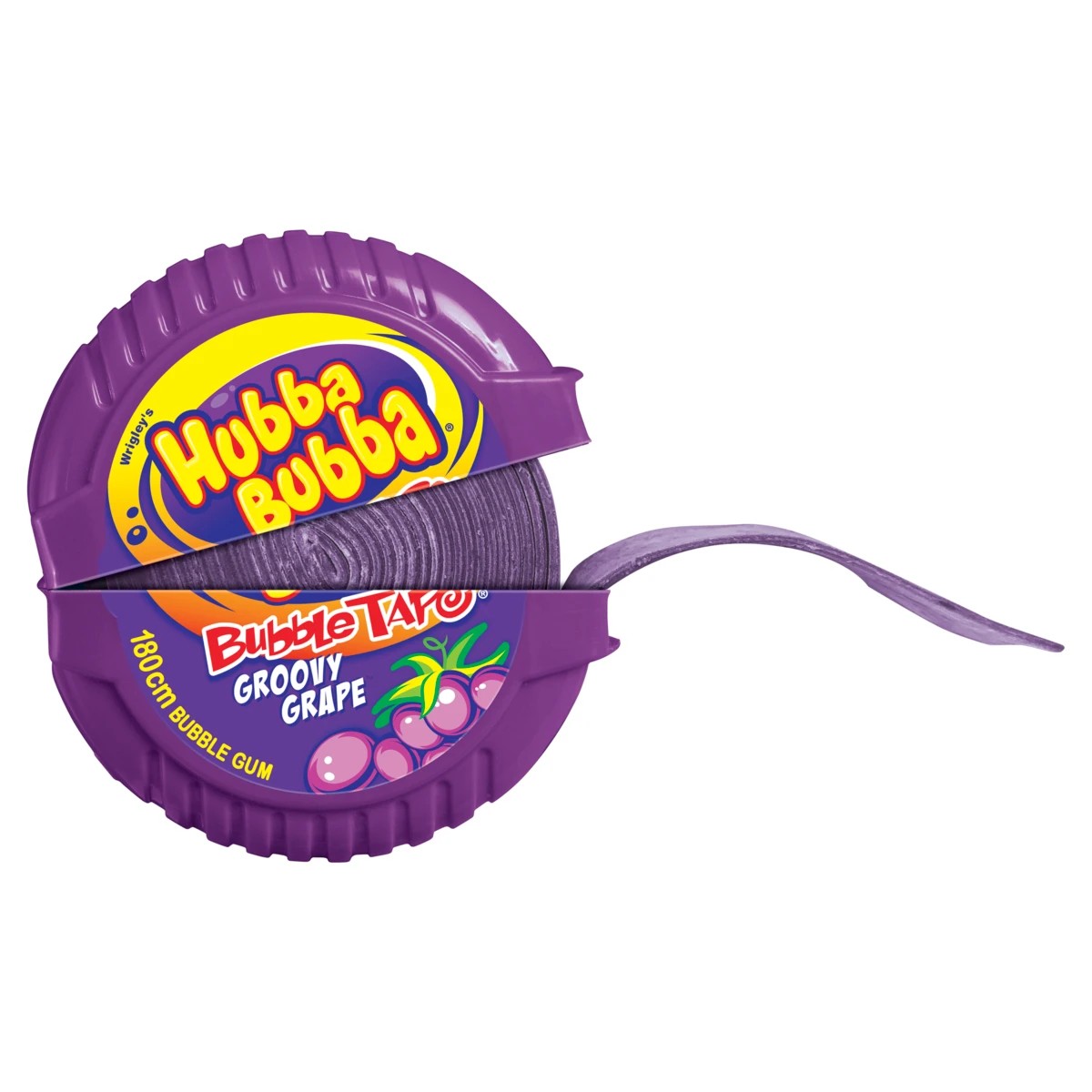2 Hubba Bubba Gum Tape Grape 56g, 2 of 3