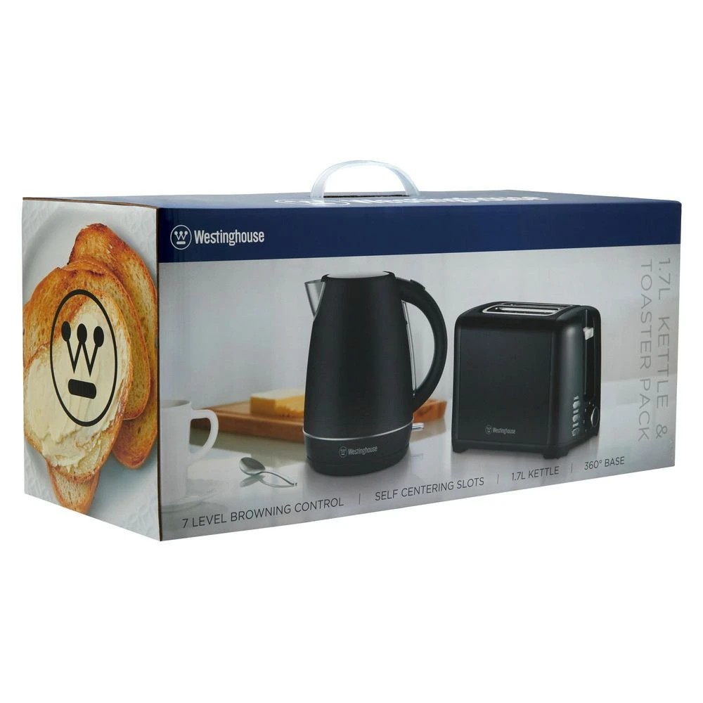 3 Westinghouse 1.7L Kettle and 2-Slice Toaster, 3 of 5