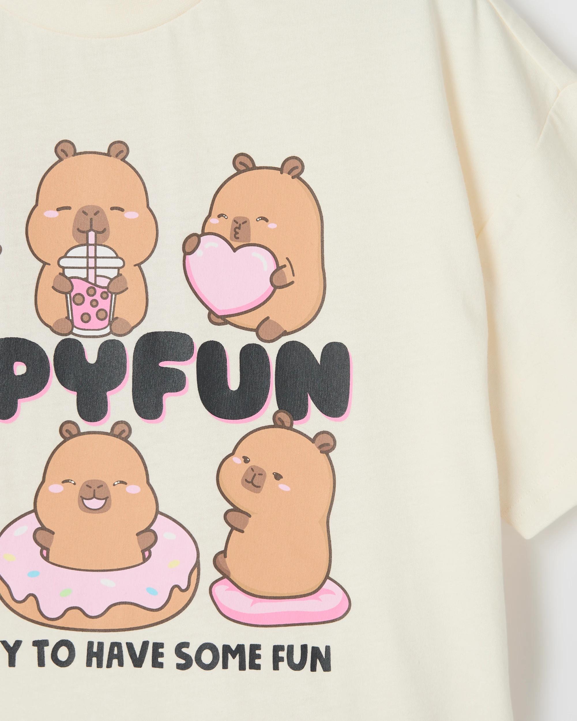 3 CapyFun Australian Cotton Older Girls Pyjama Set CAPYFUN, 3 of 4