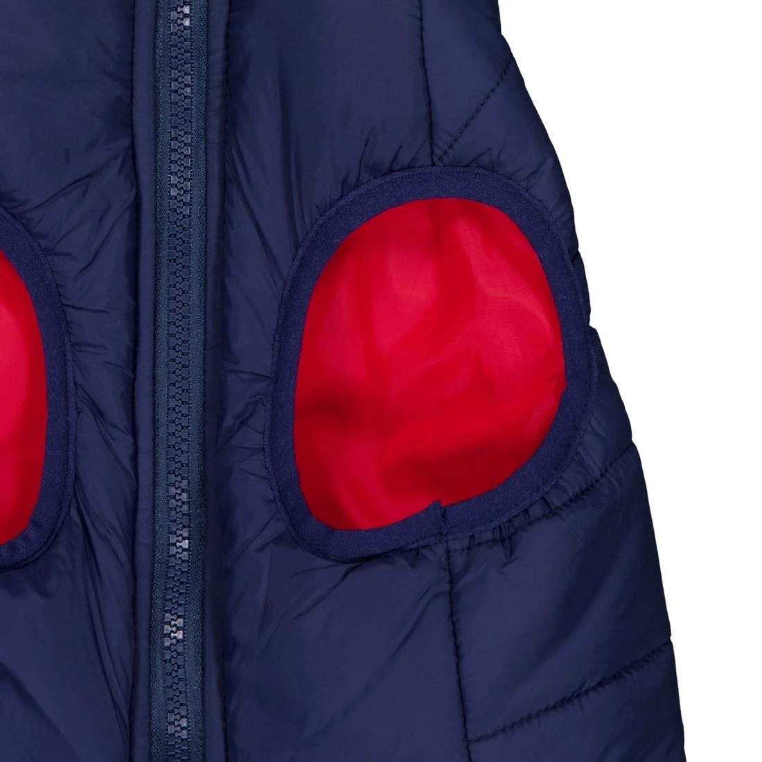 7 Pet Puffer Jacket - Medium, Navy, 7 of 10