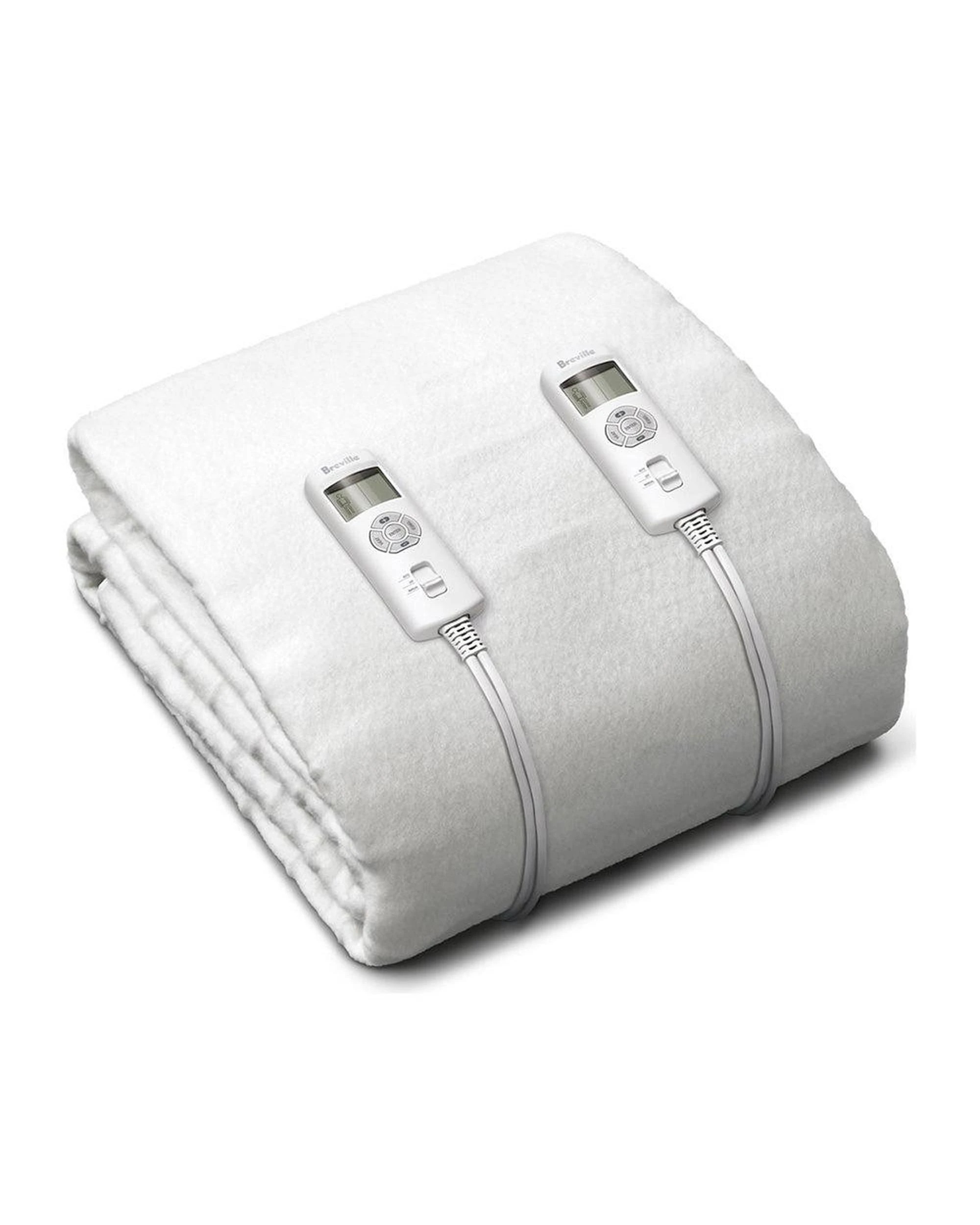 1 Breville BZB437WHT BodyZone Queen Fitted Electric Blanket - Queen Bed - White, 1 of 4
