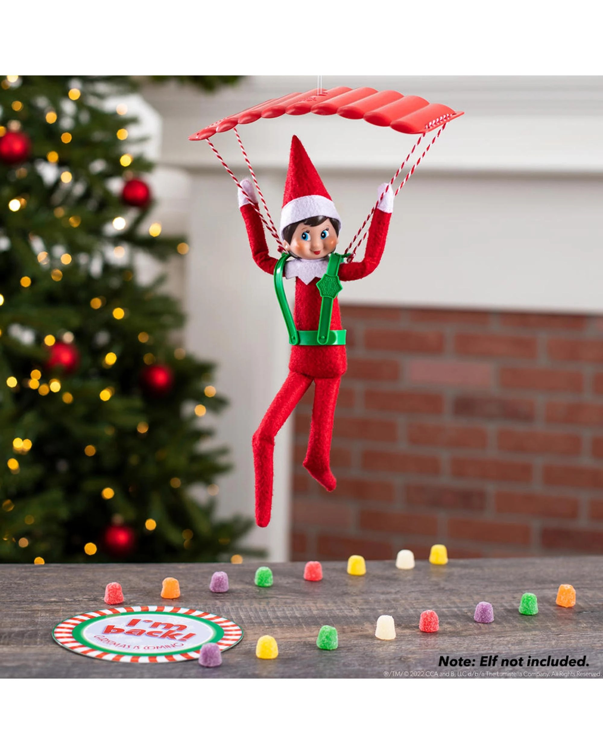 4 Elf On The Shelf Elves At Play Glide-And-Go, 4 of 4