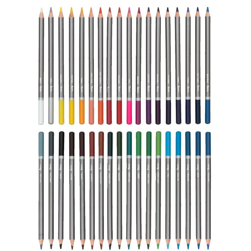 3 Born Coloured Pencils 36 Pack, 3 of 5
