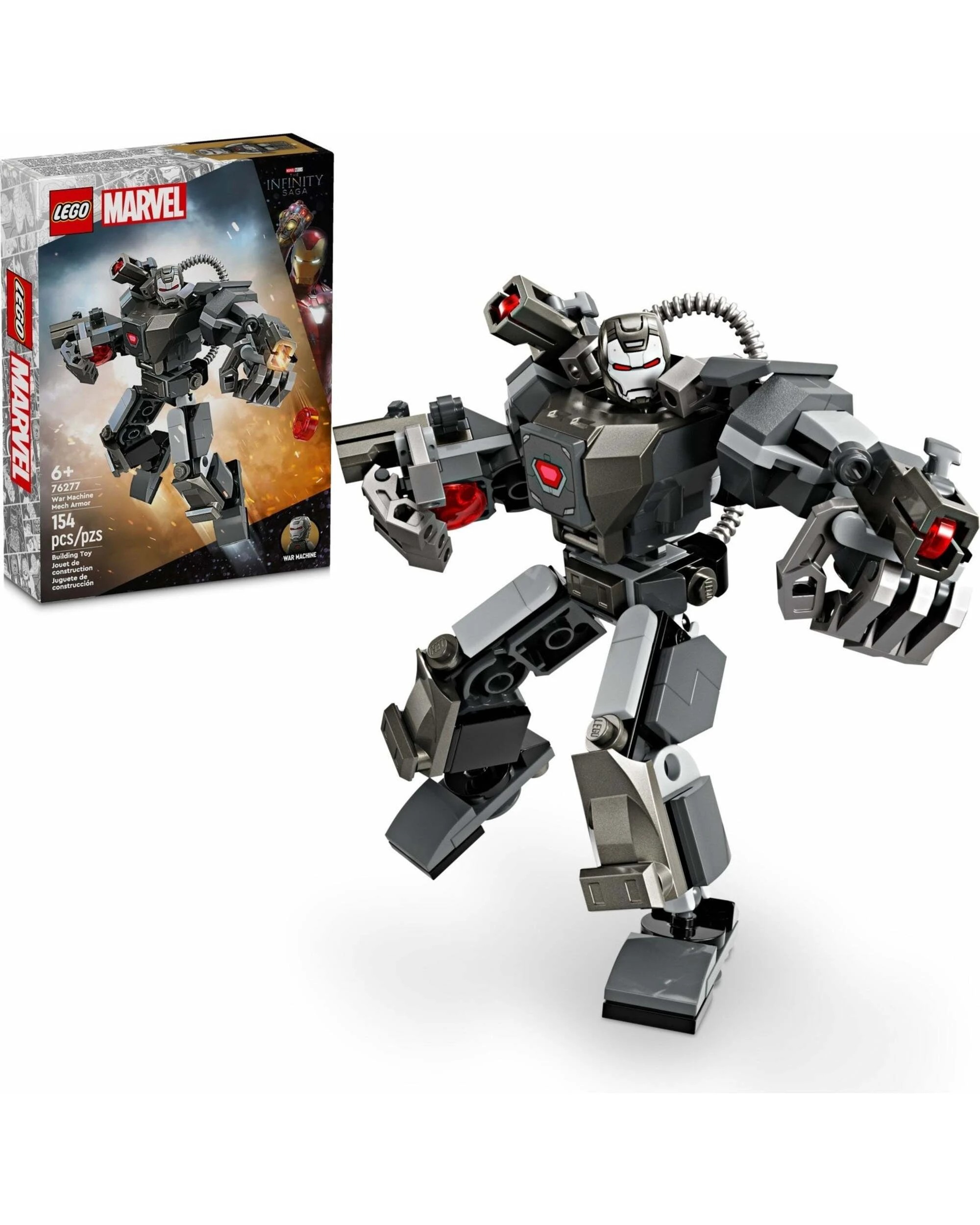 1 LEGO 76277 Marvel War Machine Mech Armour, 1 of 5
