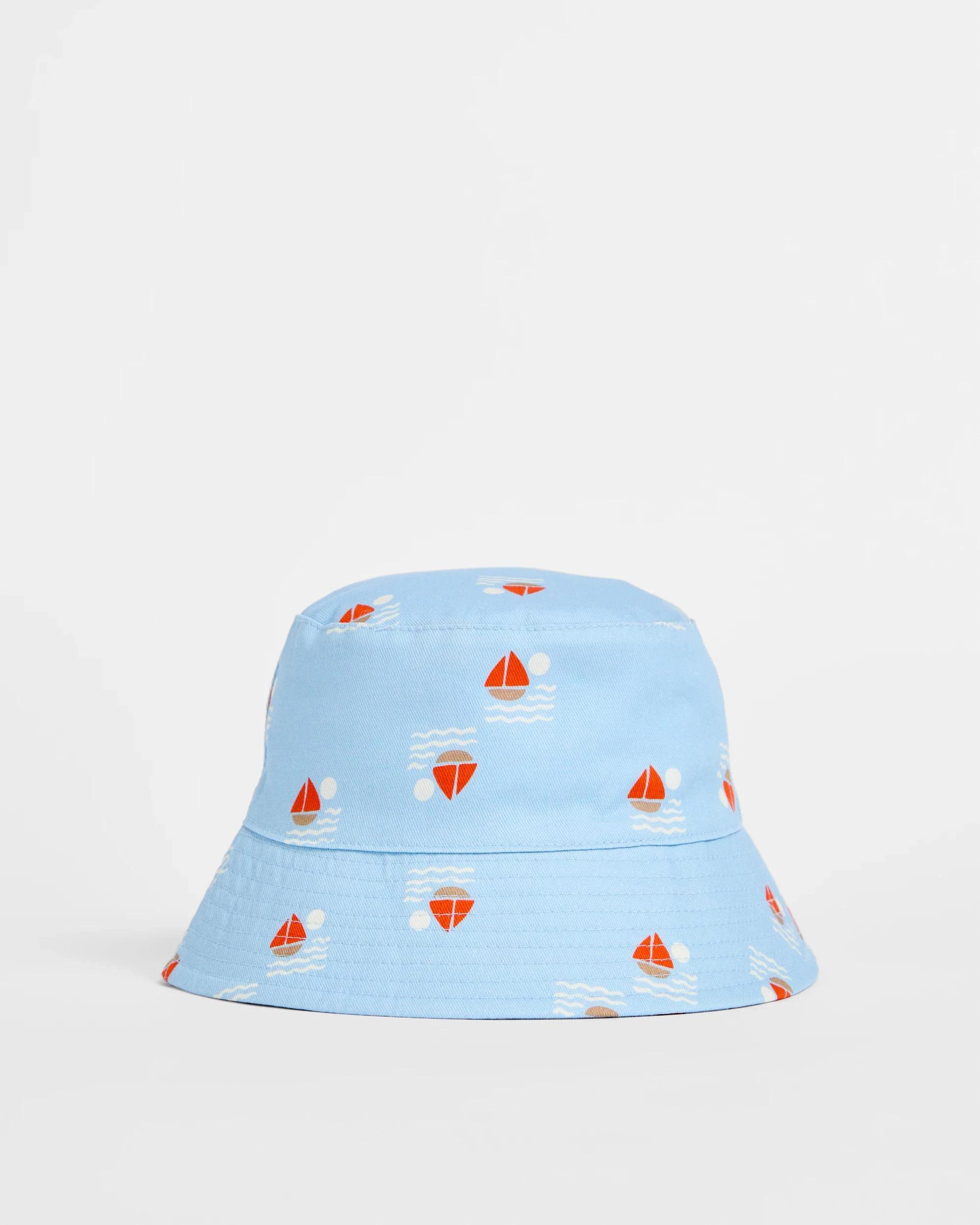 1 Target Baby Bucket Hat SAIL BOATS, 1 of 2