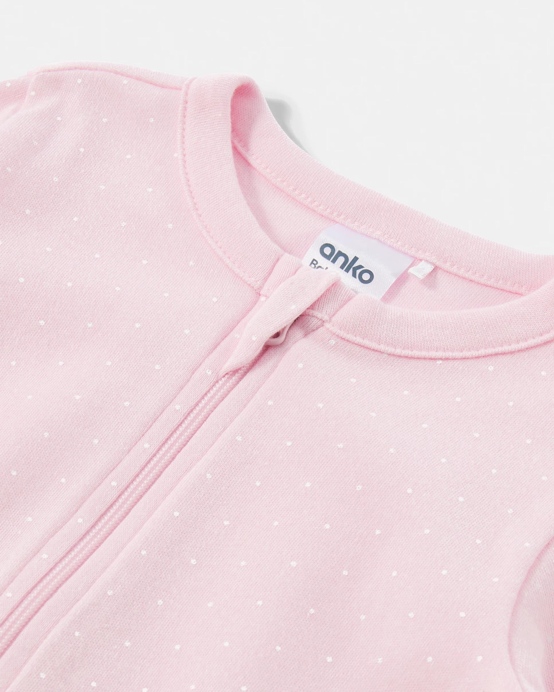 8 3 Pack Coveralls Pnk Floral, 8 of 8